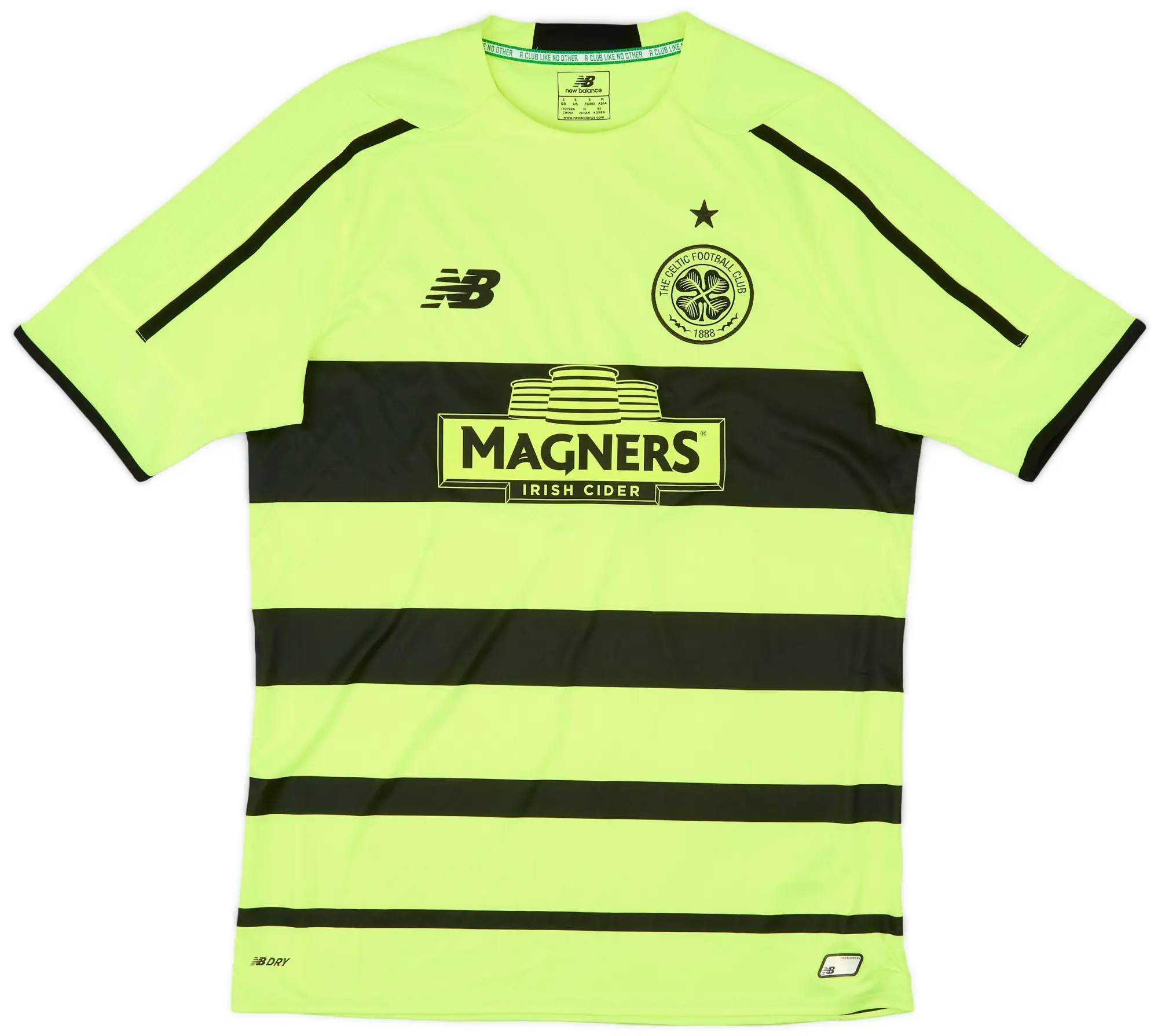 NewBalance 2015-16 Celtic Third Shirt - 7/10 - (S)