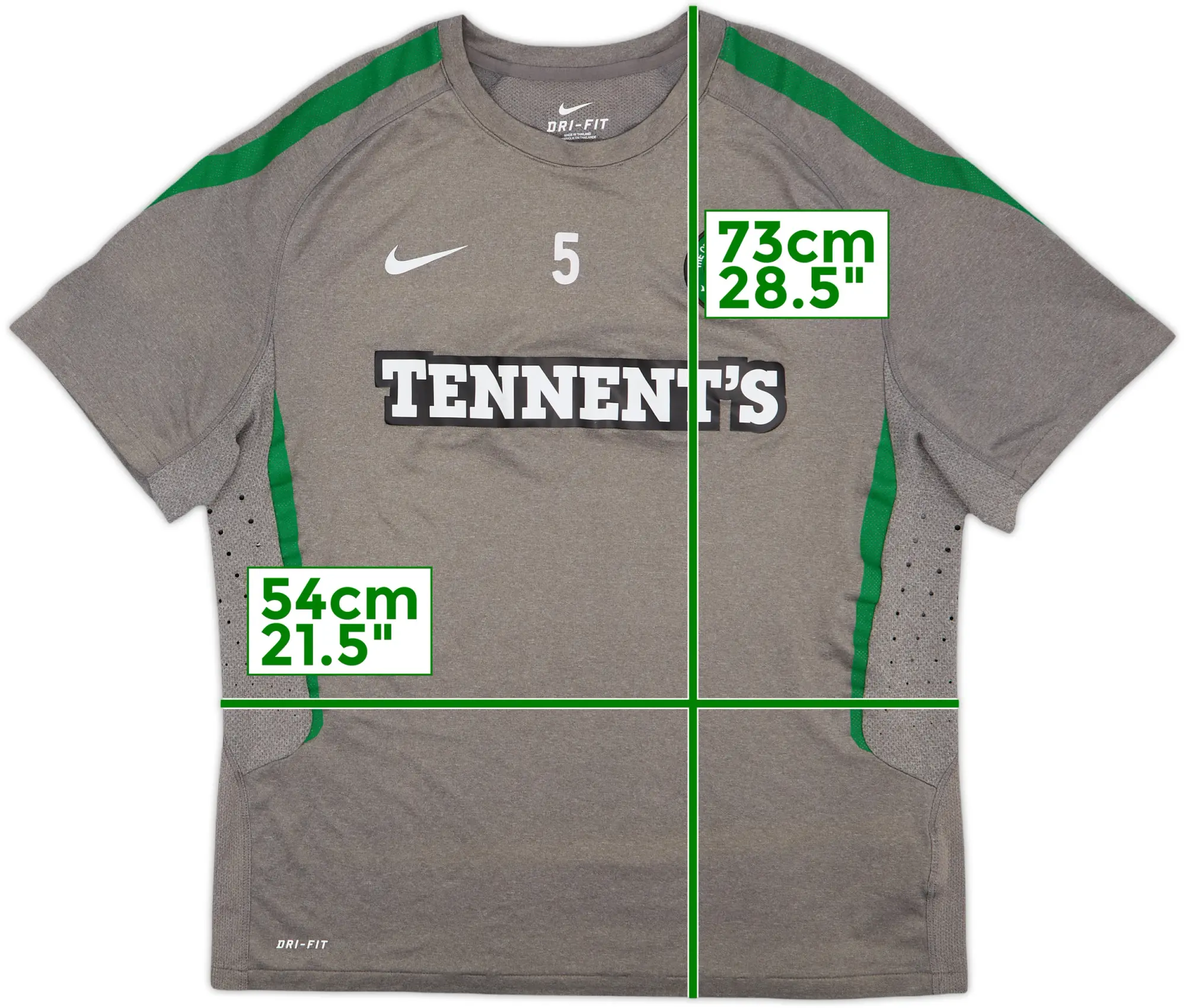 2011-12 Celtic Nike Training Shirt - 8/10 - (M)
