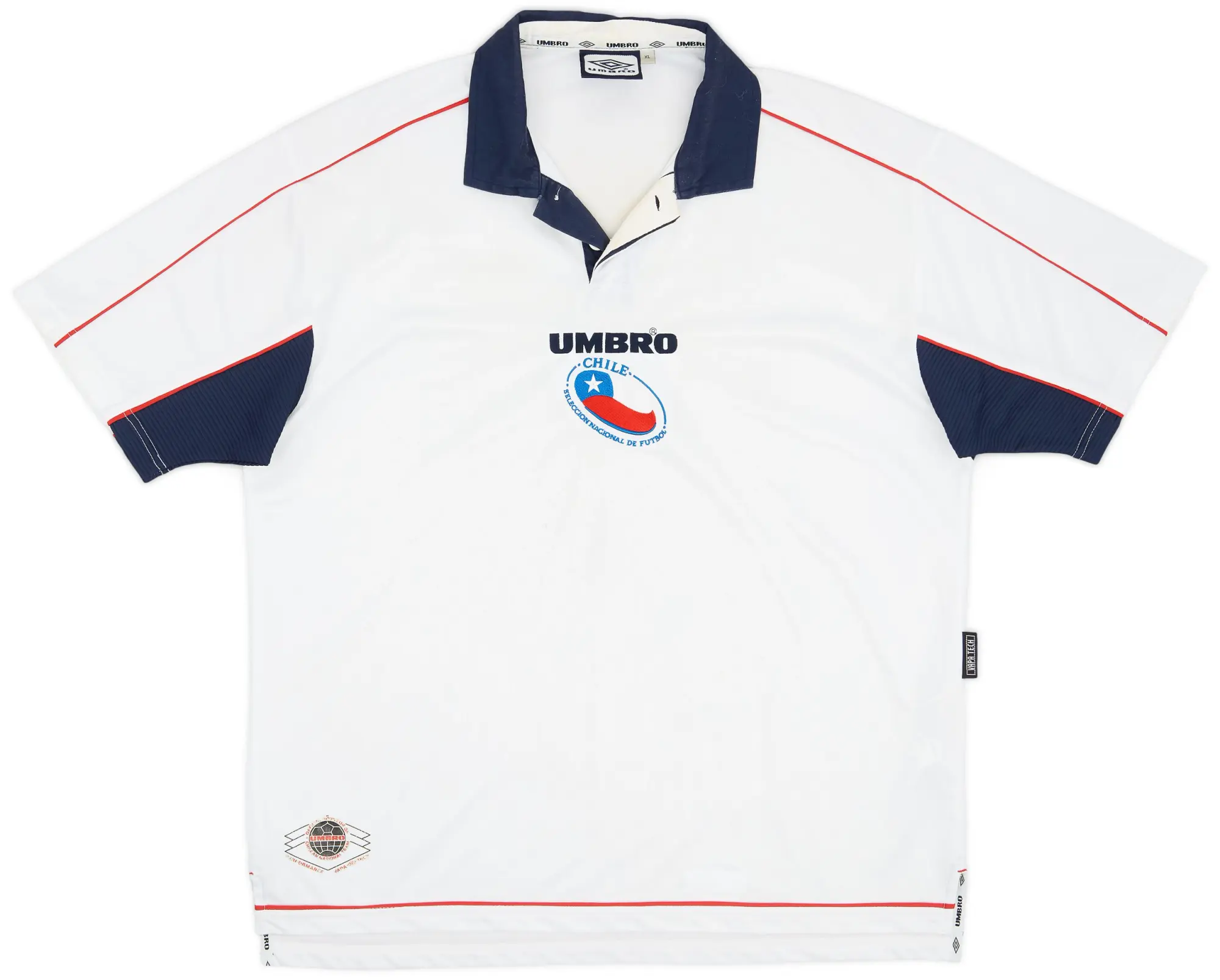 Umbro 2000-01 Chile Away Shirt - 6/10 - (XL)
