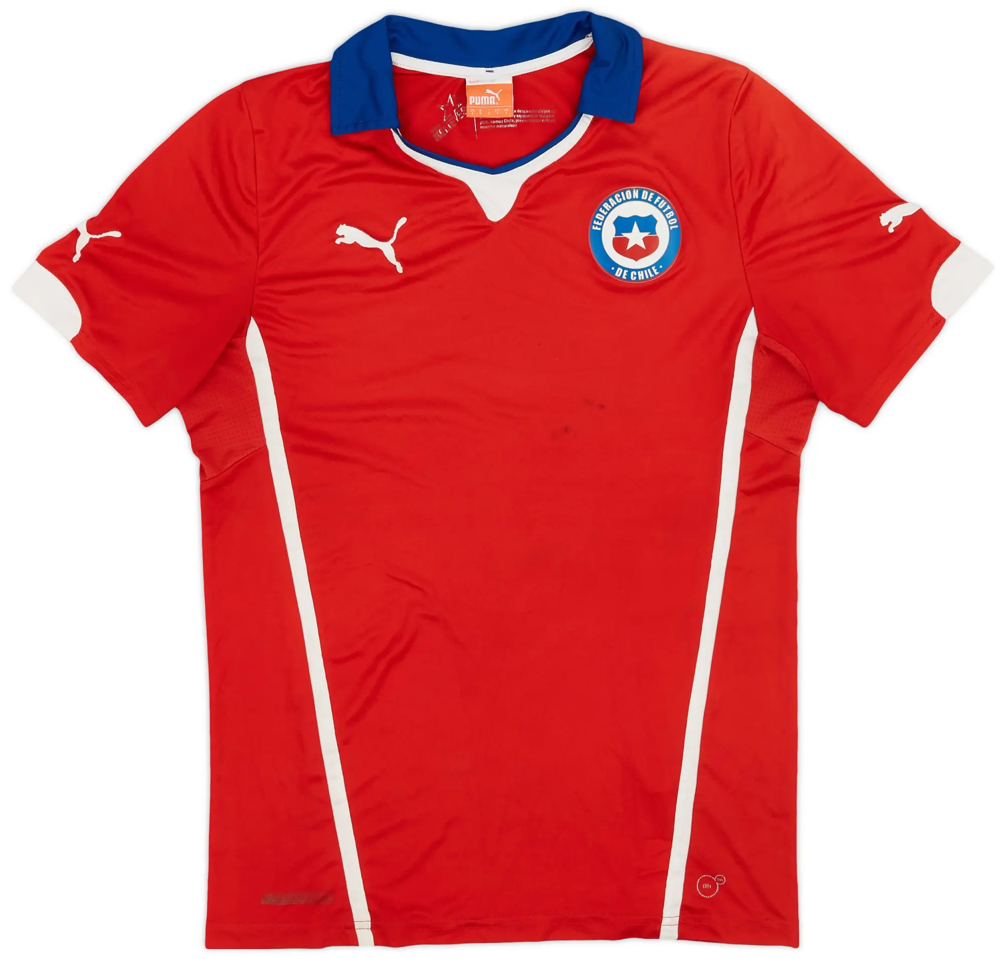 Puma 2014-15 Chile Home Shirt - 7/10 - (S)