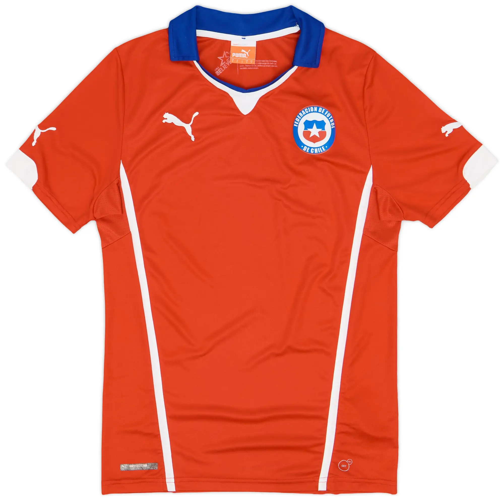 Puma 2014-15 Chile Home Shirt - 8/10 - (S)