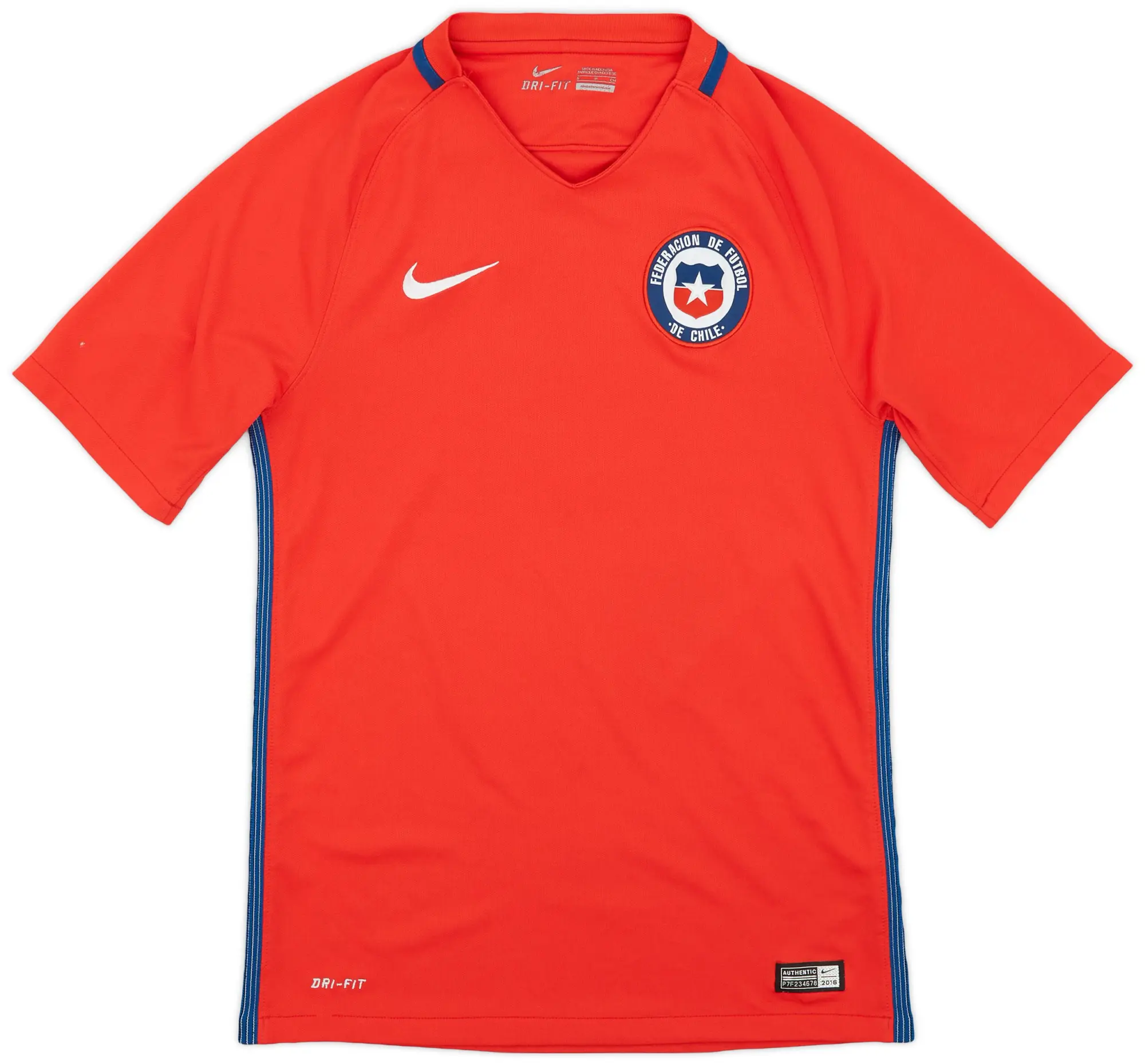 Nike 2016-17 Chile Home Shirt - 8/10 - (S)