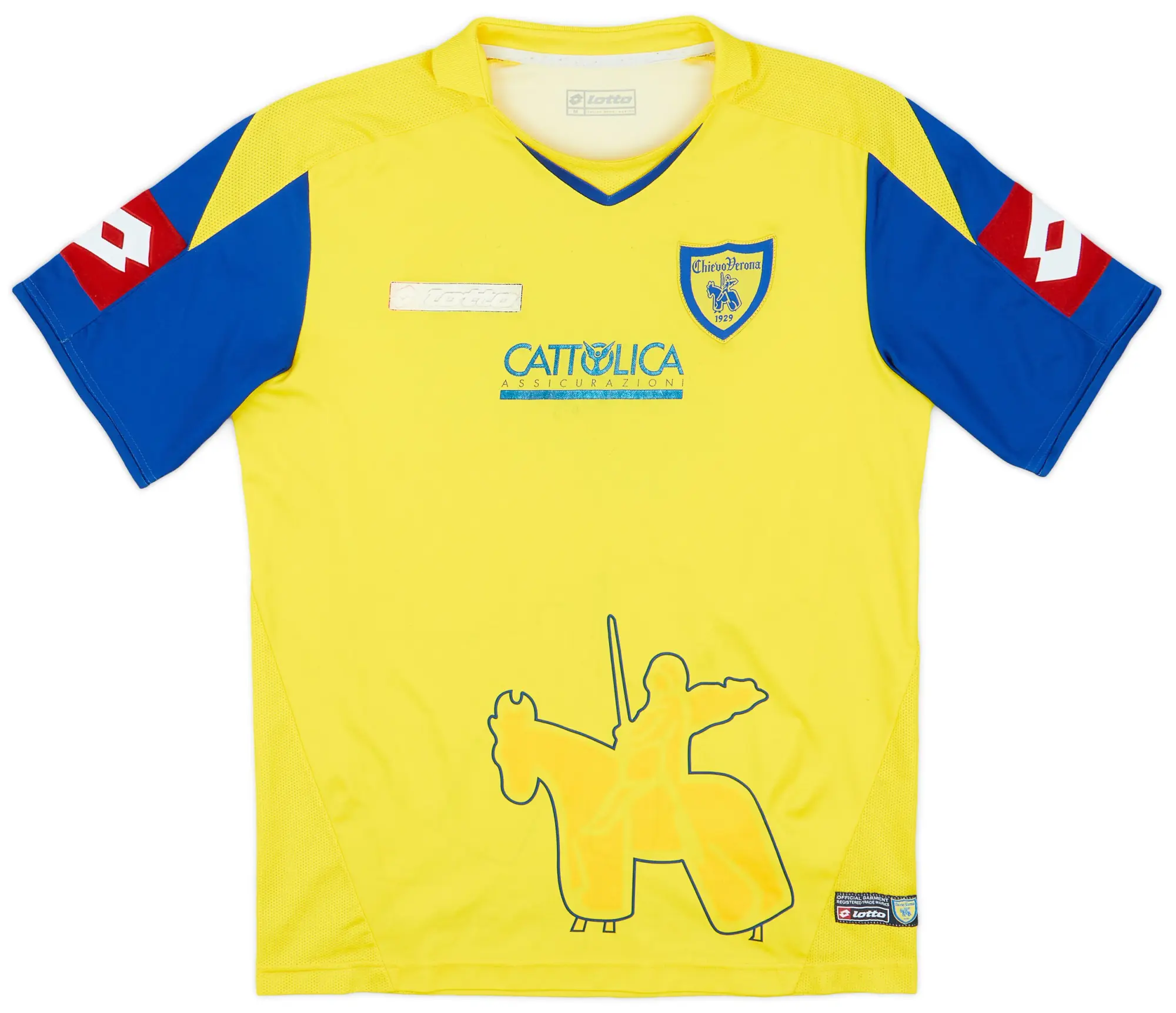 Lotto 2007-08 Chievo Verona Home Shirt - 4/10 - (M)