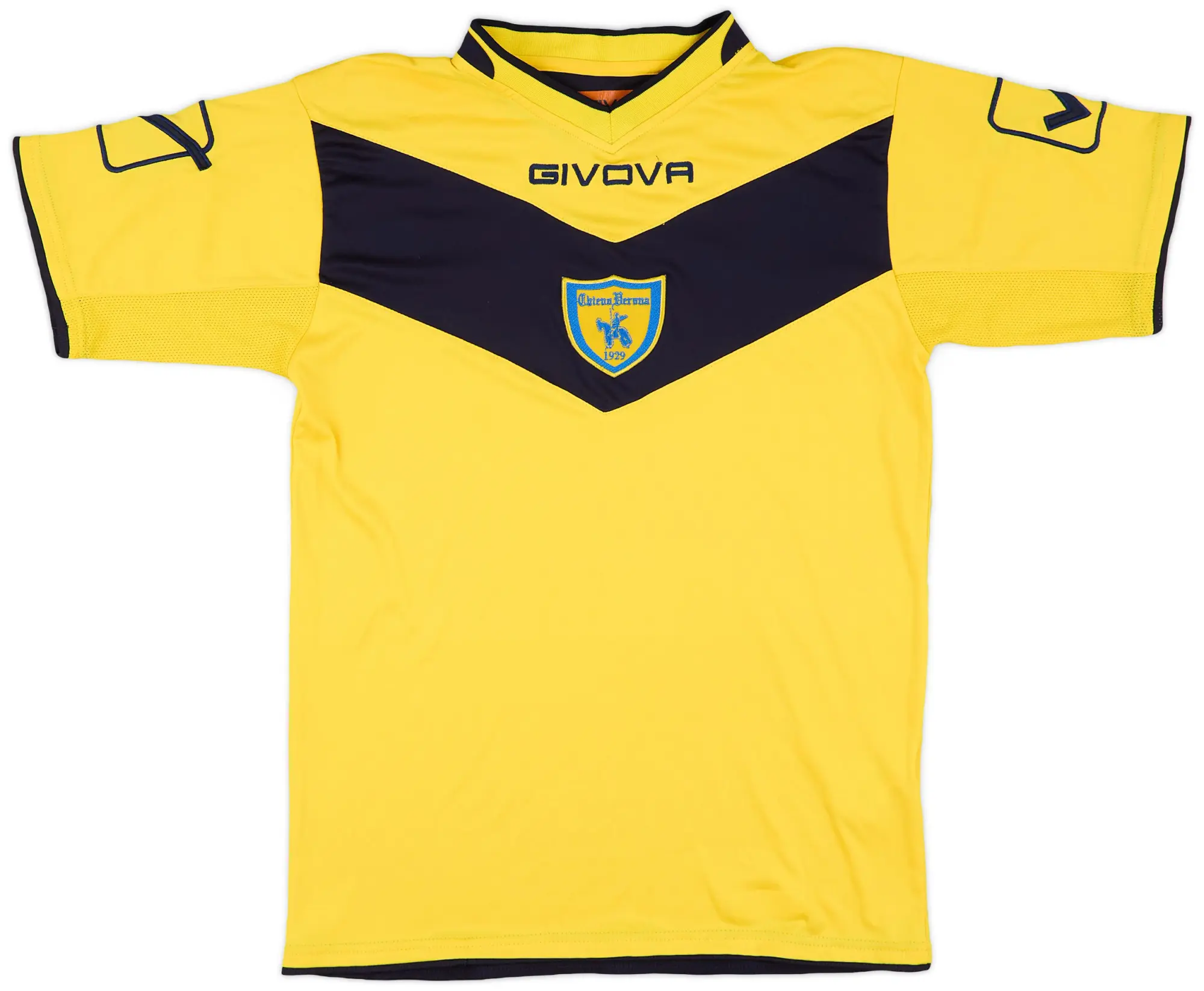 2012-14 Chievo Verona Givova Training Shirt - 9/10 - (S)