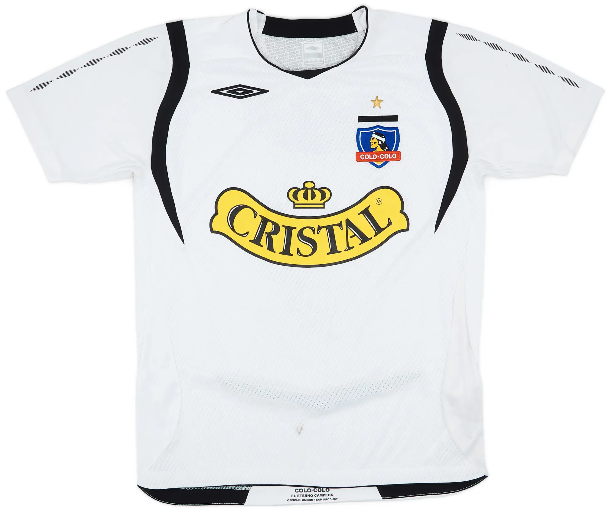 Umbro 2009 Colo Colo Home Shirt - 7/10 - (M)