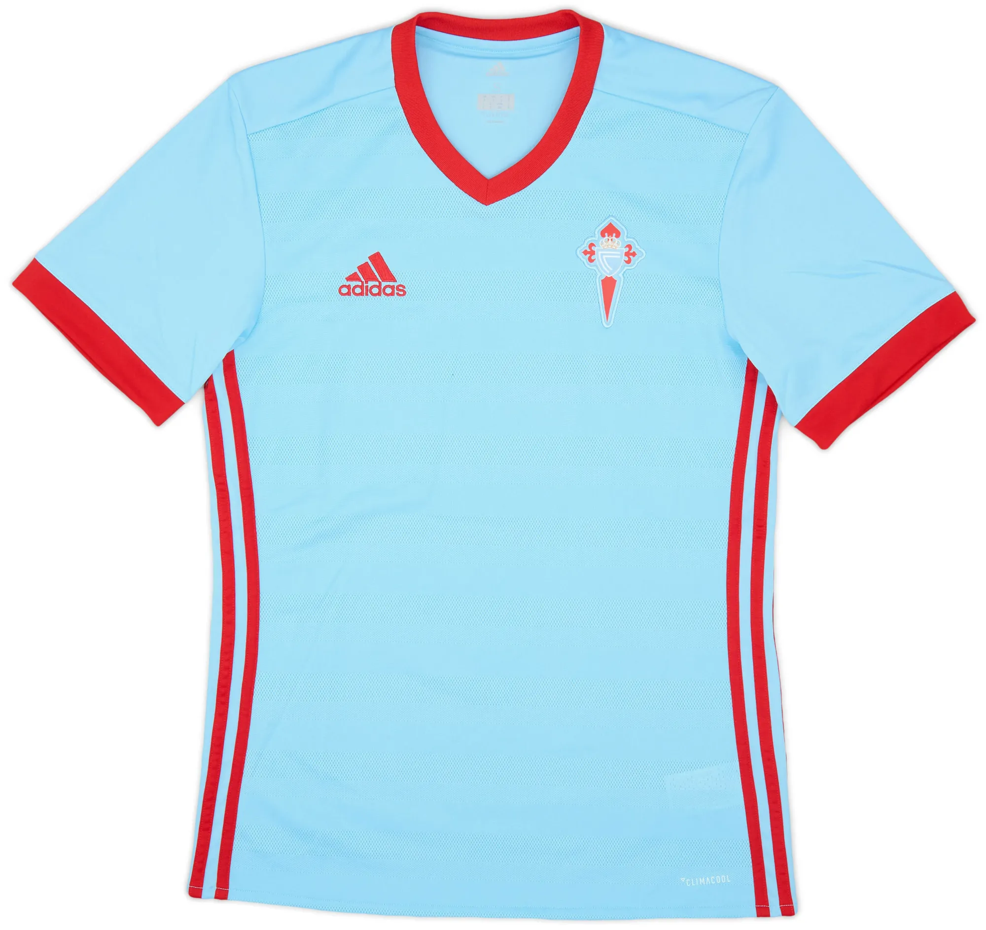 adidas Celta Vigo Mens SS Home Shirt 2017/18