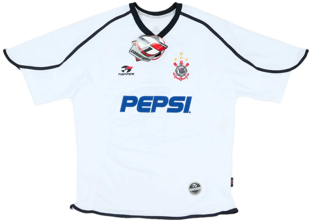 Home Corinthians Mens SS Home Shirt 2001/02 | CRNH01732958 | FOOTY.COM