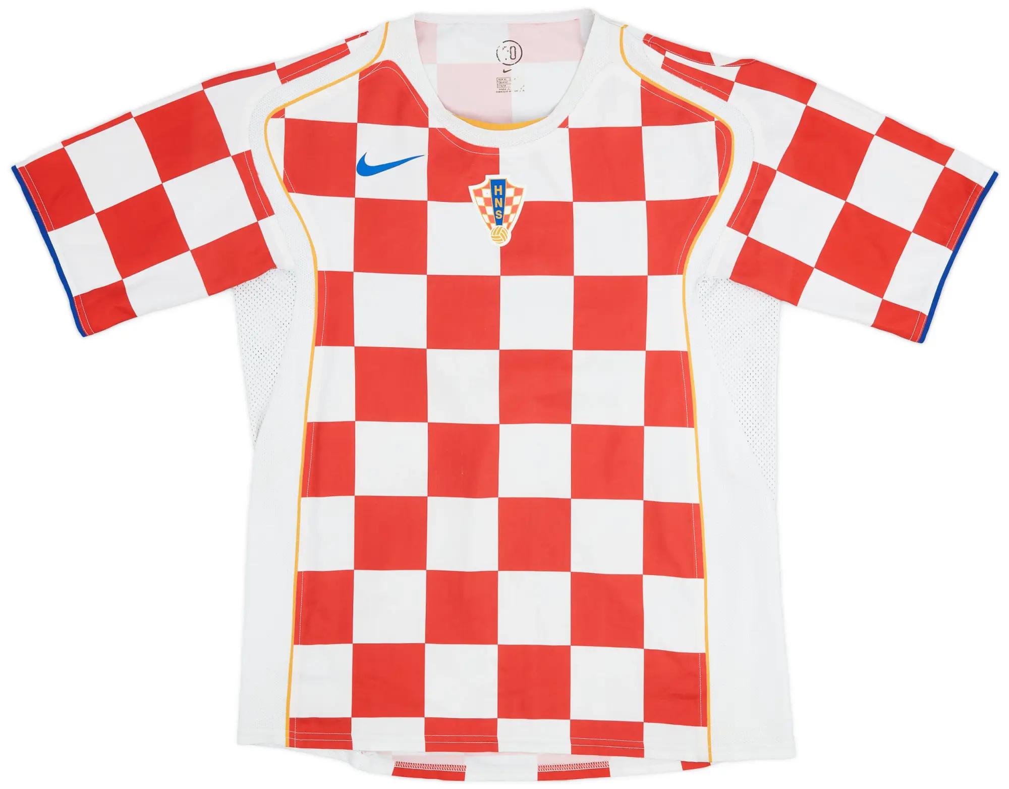 Nike 2004-06 Croatia Player Issue Home Shirt - 5/10 - (XL)