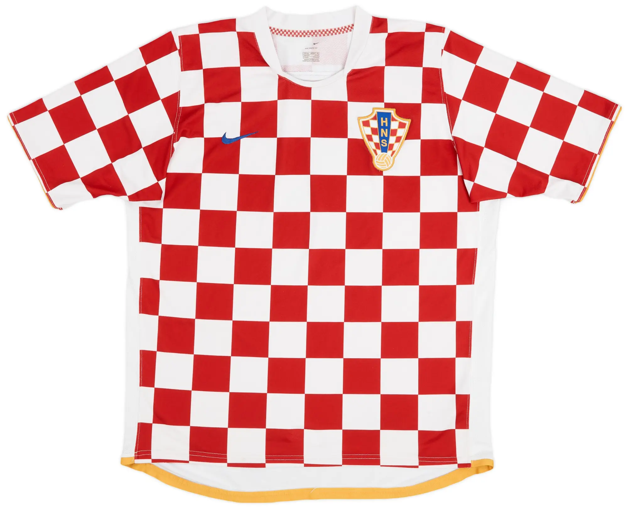 Nike 2006-08 Croatia Home Shirt - 7/10 - (XL)