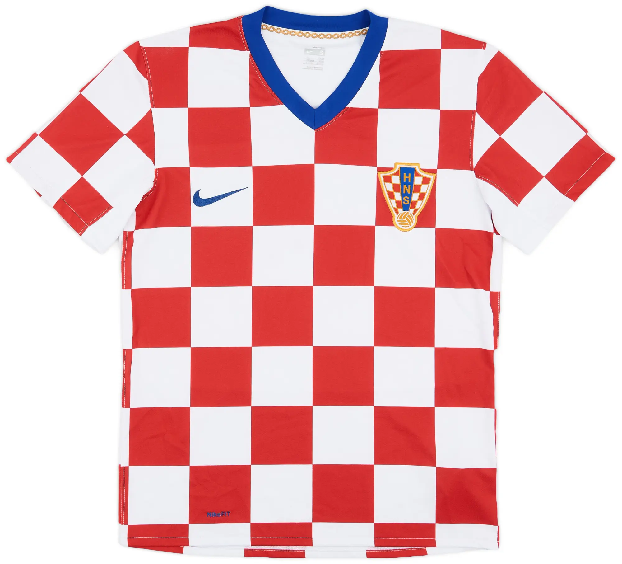 Nike 2008-09 Croatia Home Shirt - 9/10 - (S)