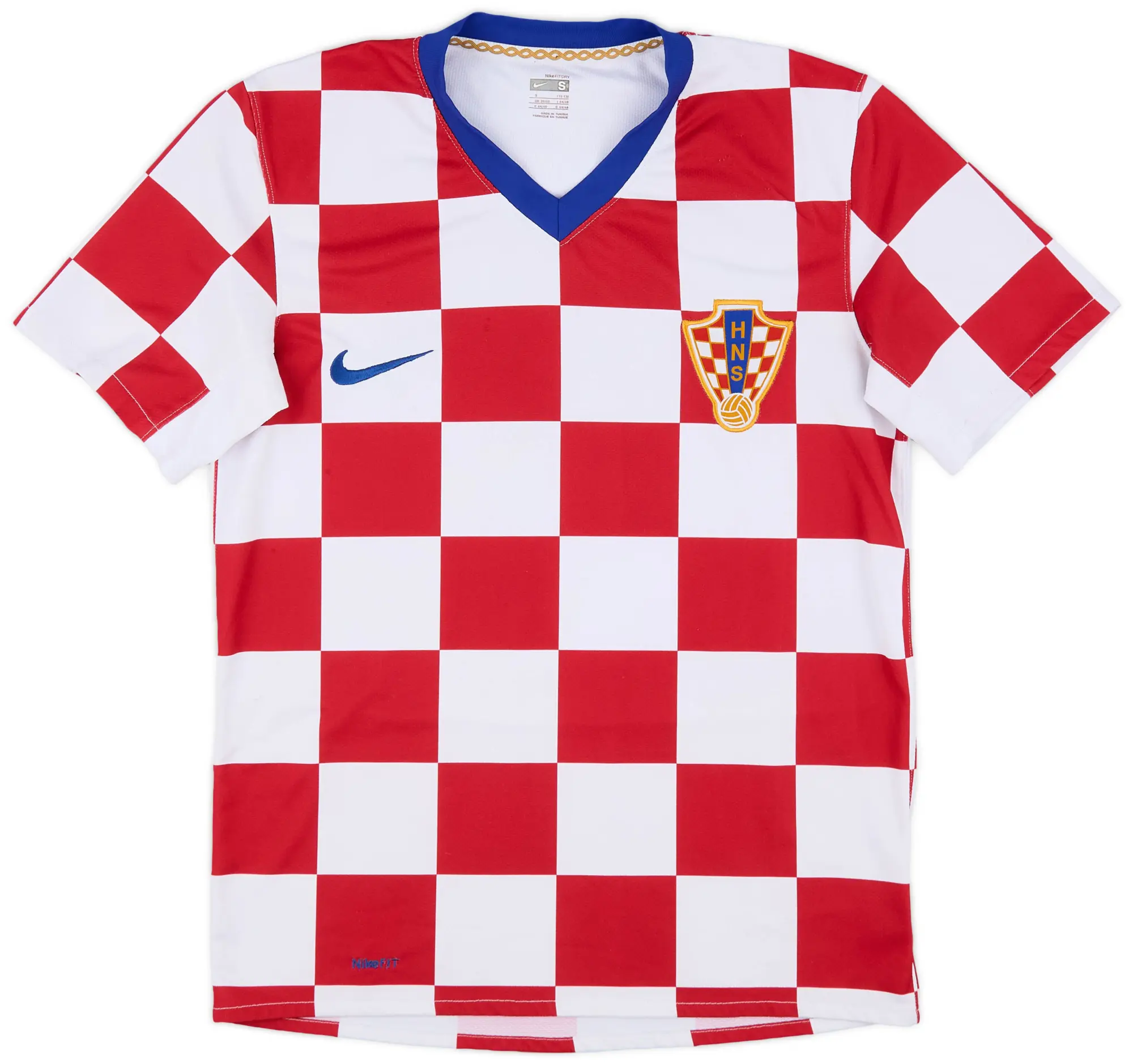 Nike 2008-09 Croatia Home Shirt - 9/10 - (S)