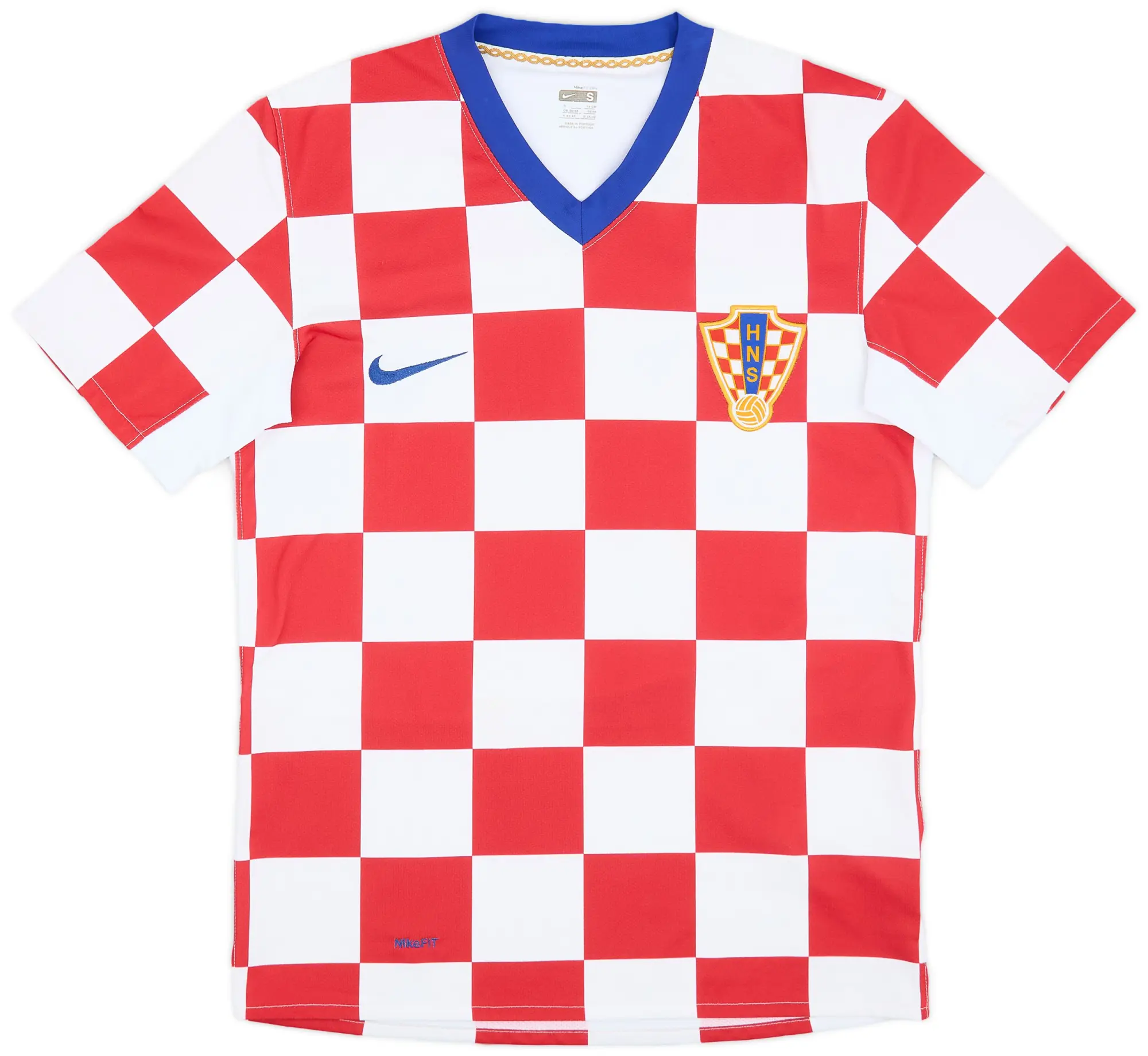Nike 2008-09 Croatia Home Shirt - 9/10 - (S)