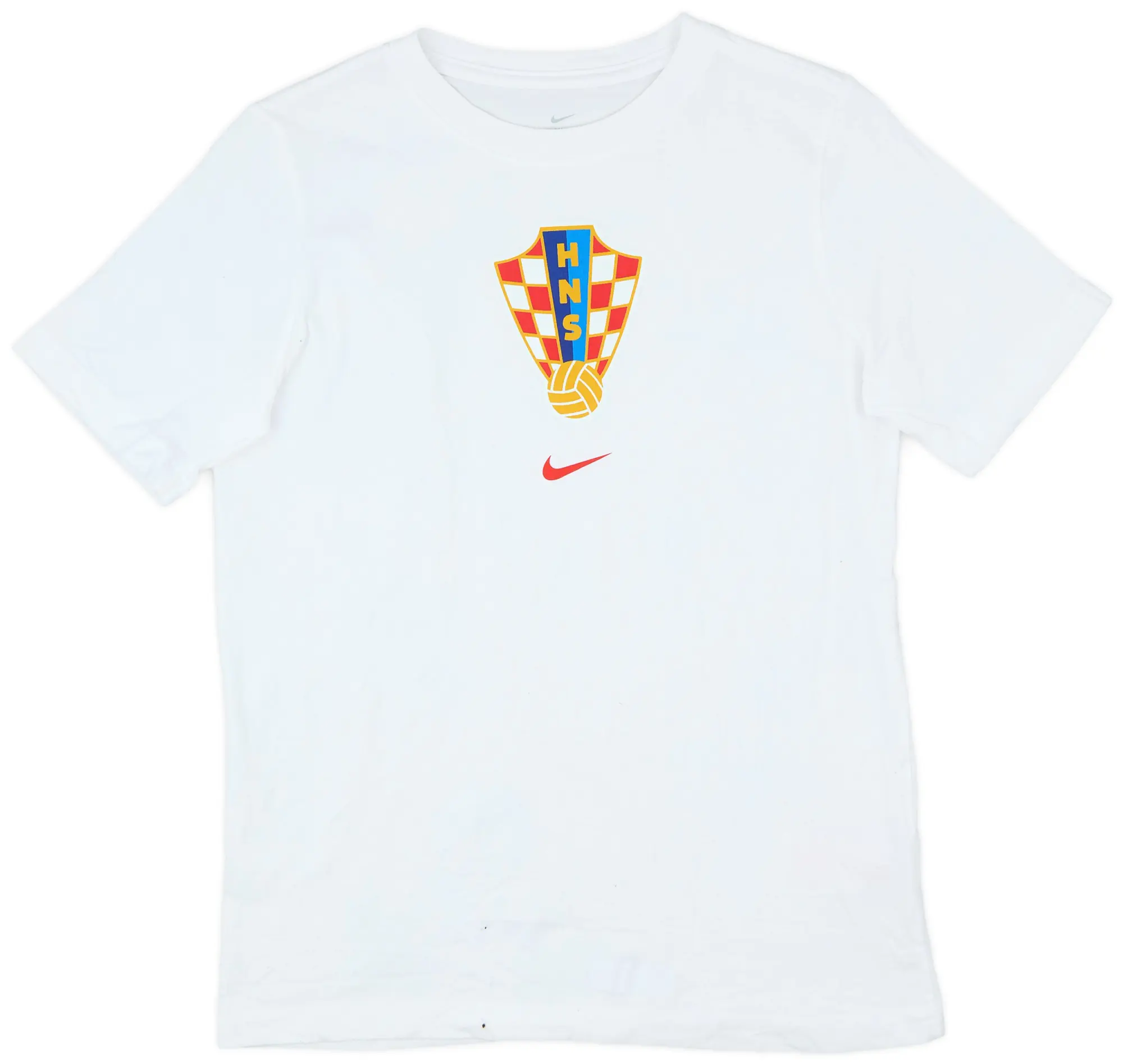 2020-21 Croatia Nike Cotton Tee - 6/10 - (XL.Boys)