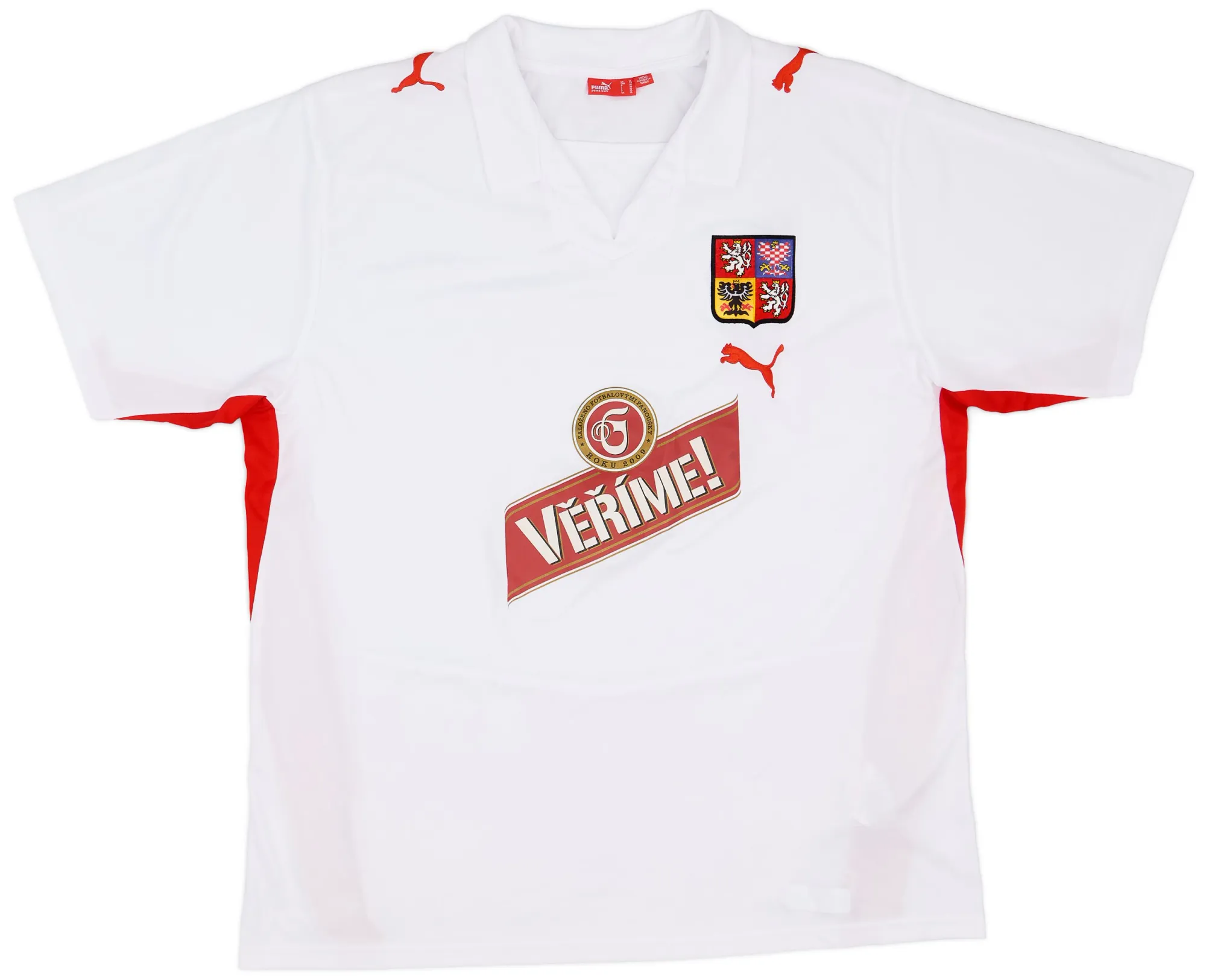 Puma 2008-09 Czech Republic Basic Away Shirt 9/10 (XL