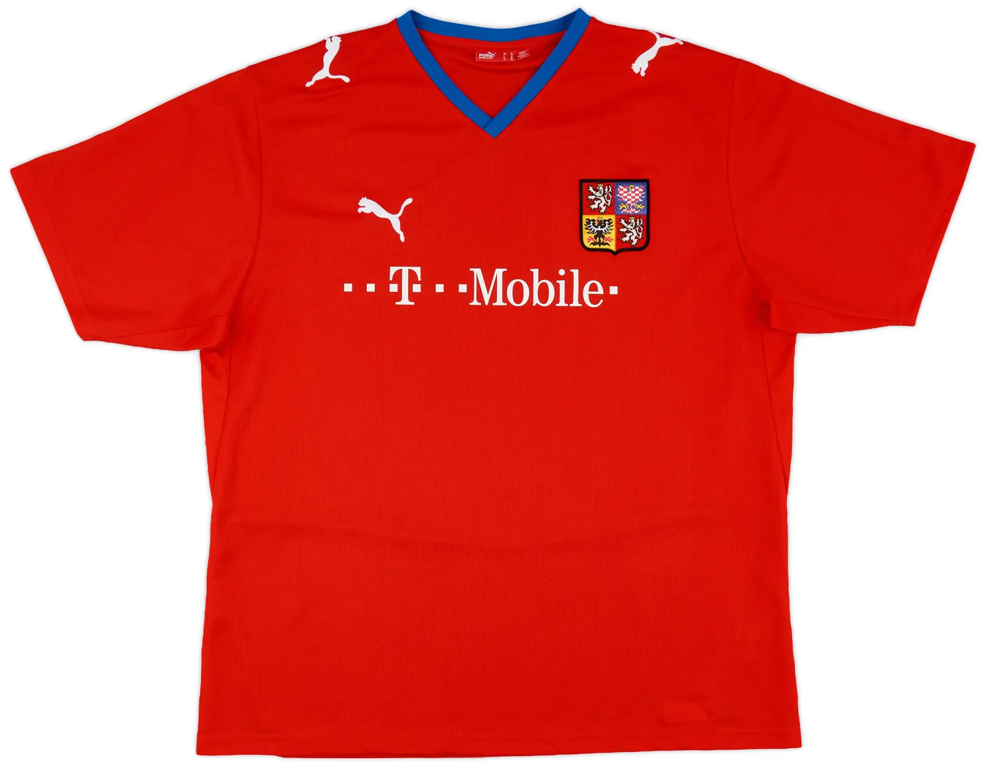 Puma 2008-09 Czech Republic Basic Home Shirt - 9/10 - (XL)
