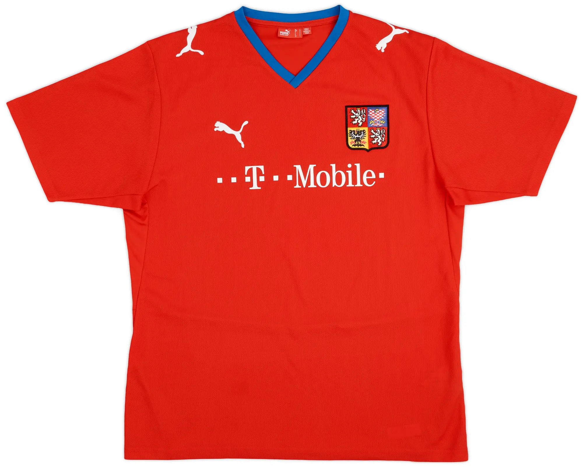 Puma 2008-09 Czech Republic Home Shirt - 9/10 - (L)