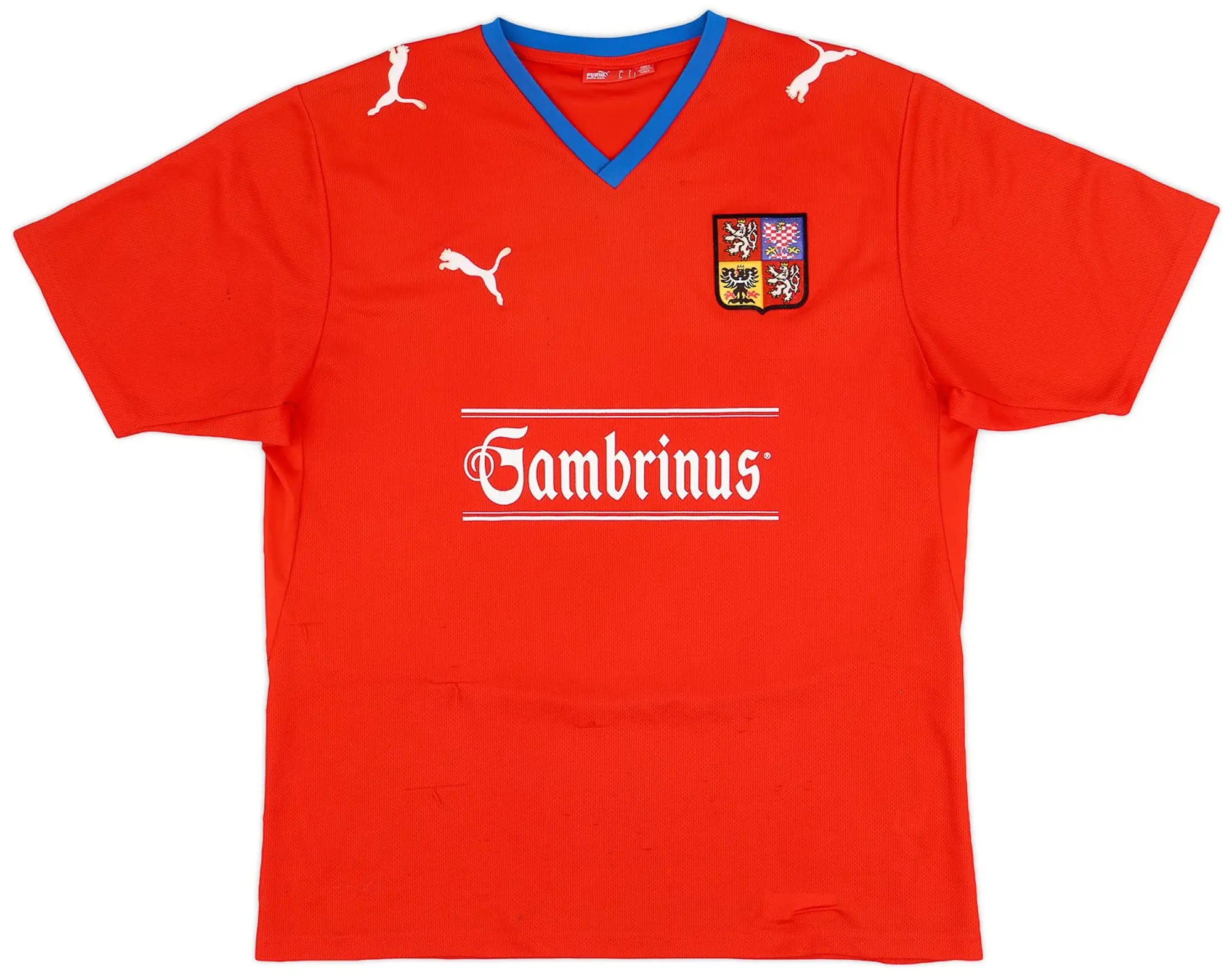 Puma 2008-09 Czech Republic Basic Home Shirt - 6/10 - (L)