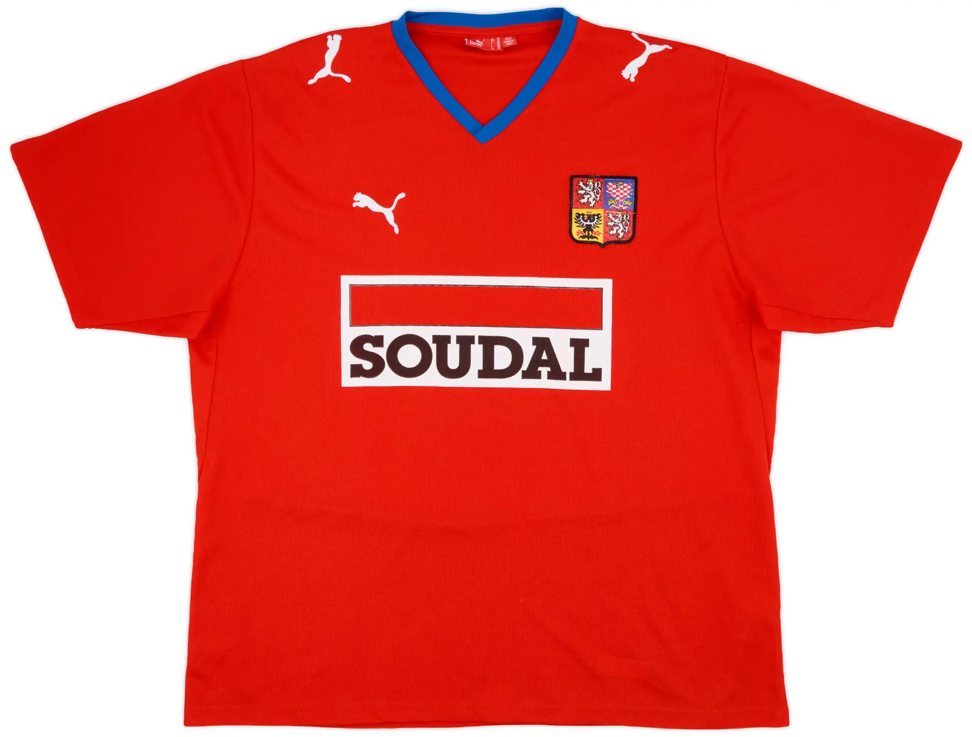 Puma 2008-09 Czech Republic Basic Home Shirt - 9/10 - (XXL)