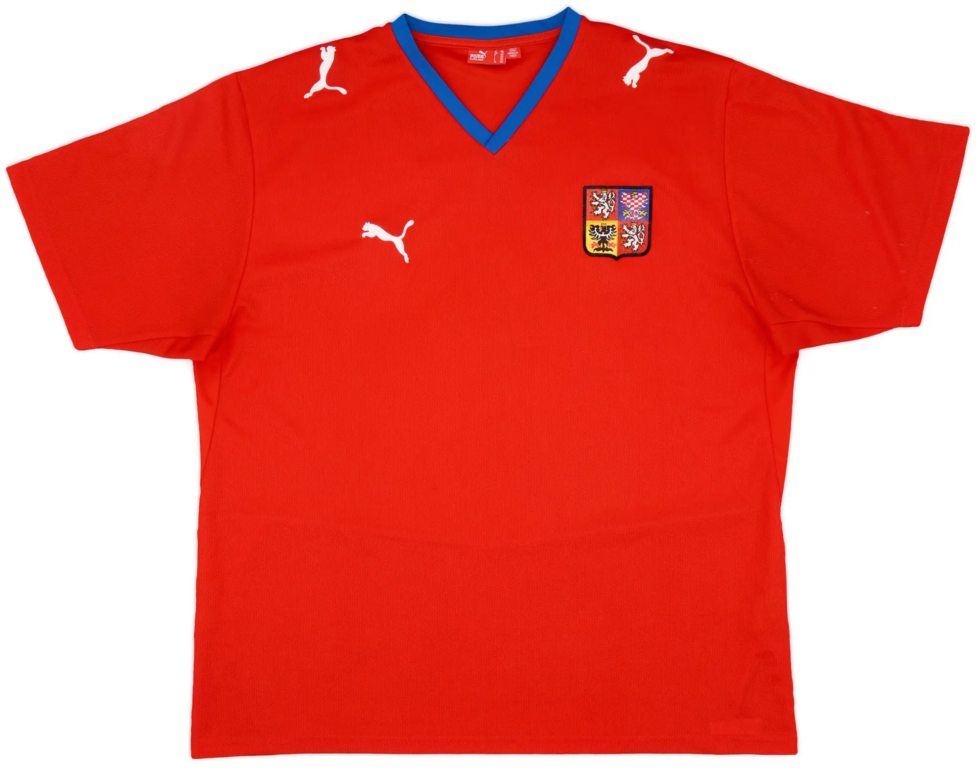 Puma 2008-09 Czech Republic Home Shirt - 9/10 - (XXL)