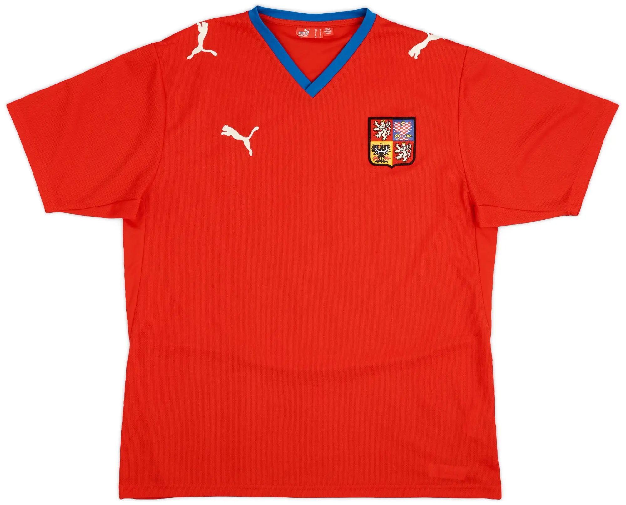 Puma 2008-09 Czech Republic Basic Home Shirt - 8/10 - (L)