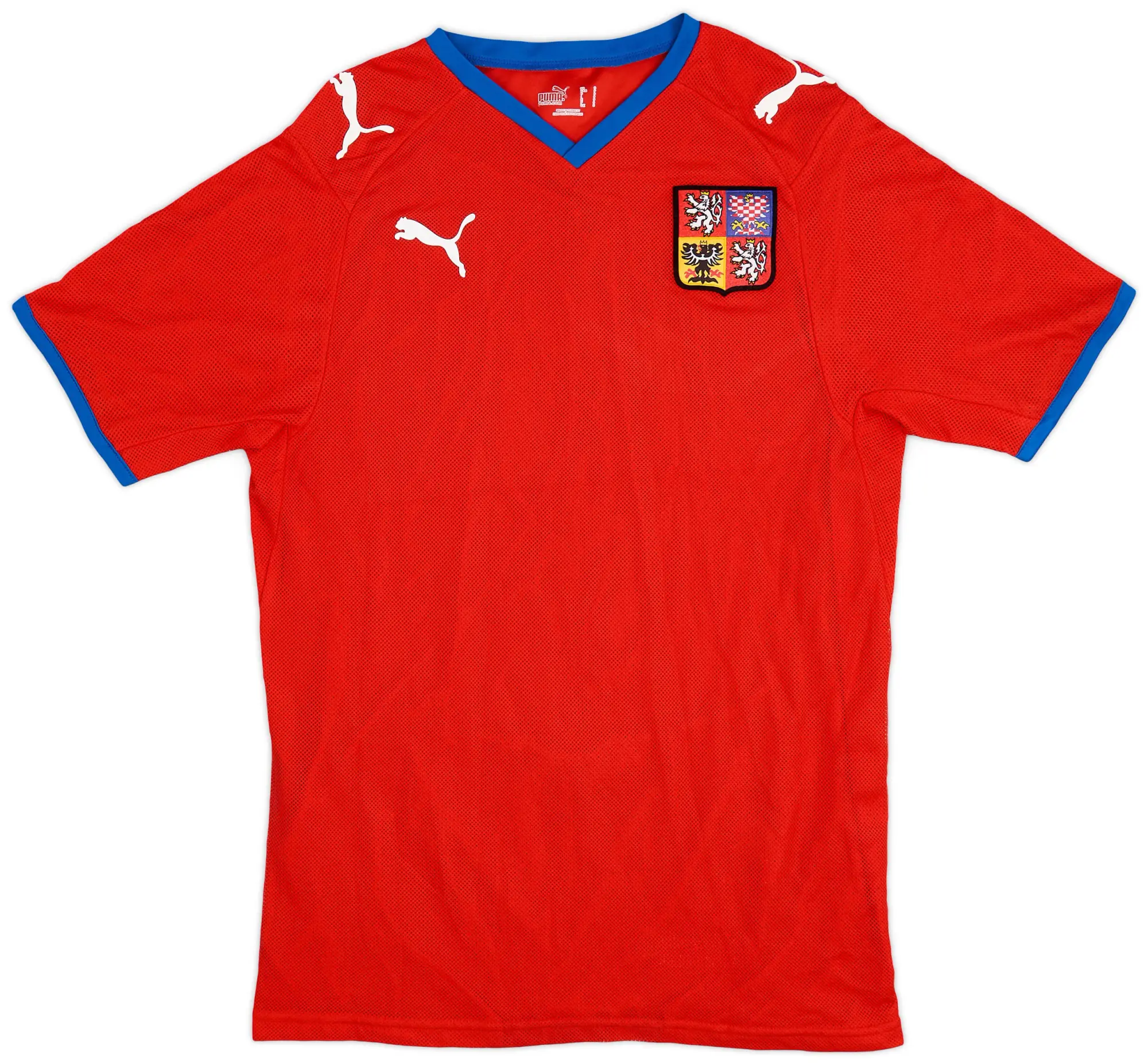 Puma 2008-09 Czech Republic Home Shirt - 8/10 - (S)