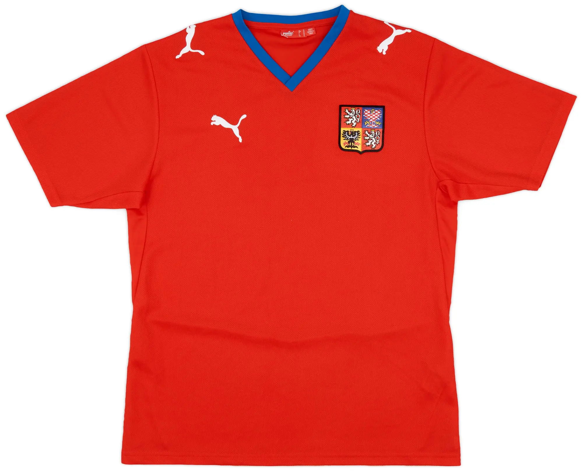 Puma 2008-09 Czech Republic Home Shirt - 8/10 - (M)