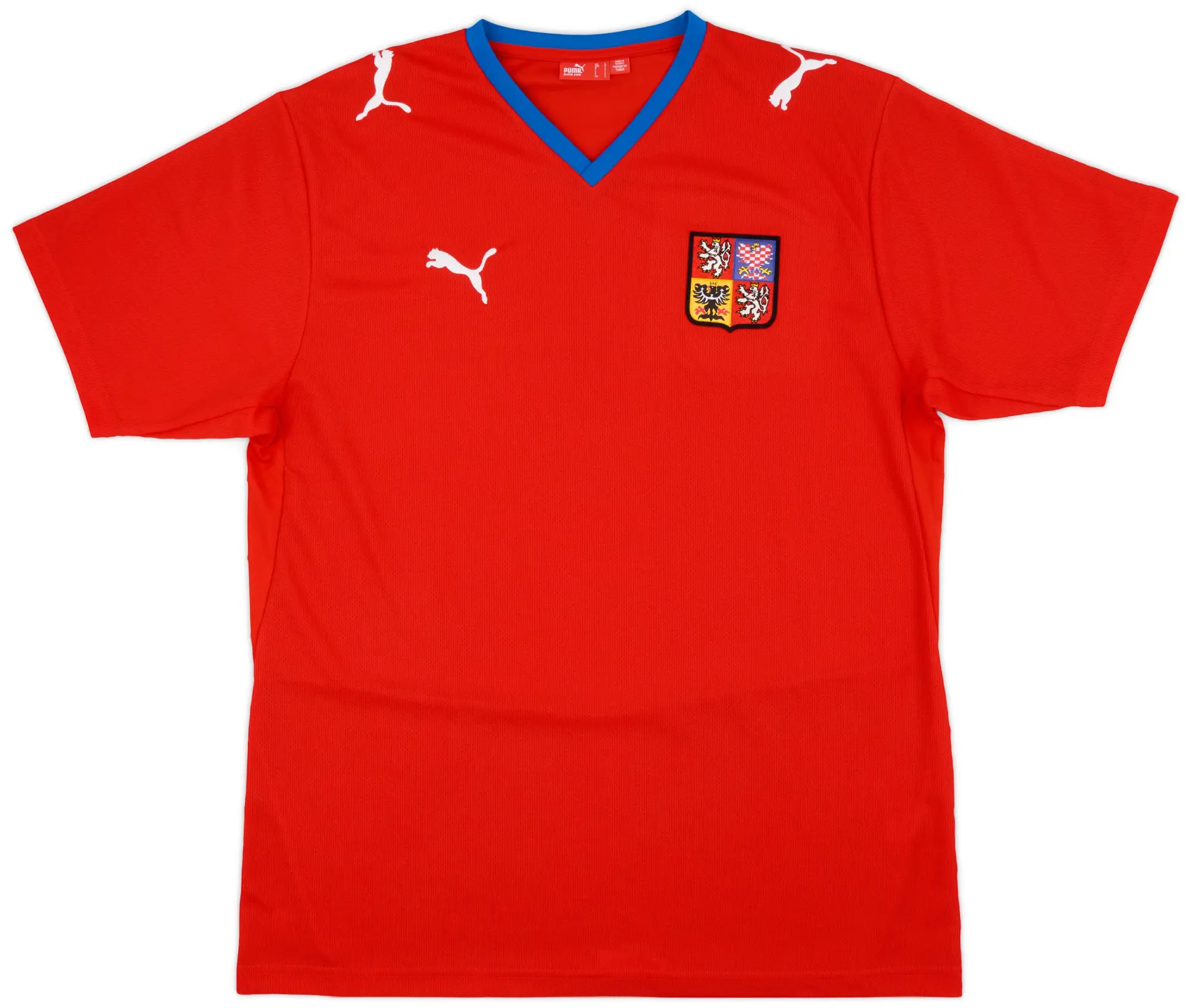 Puma 2008-09 Czech Republic Bsaic Home Shirt - 9/10 - (L)
