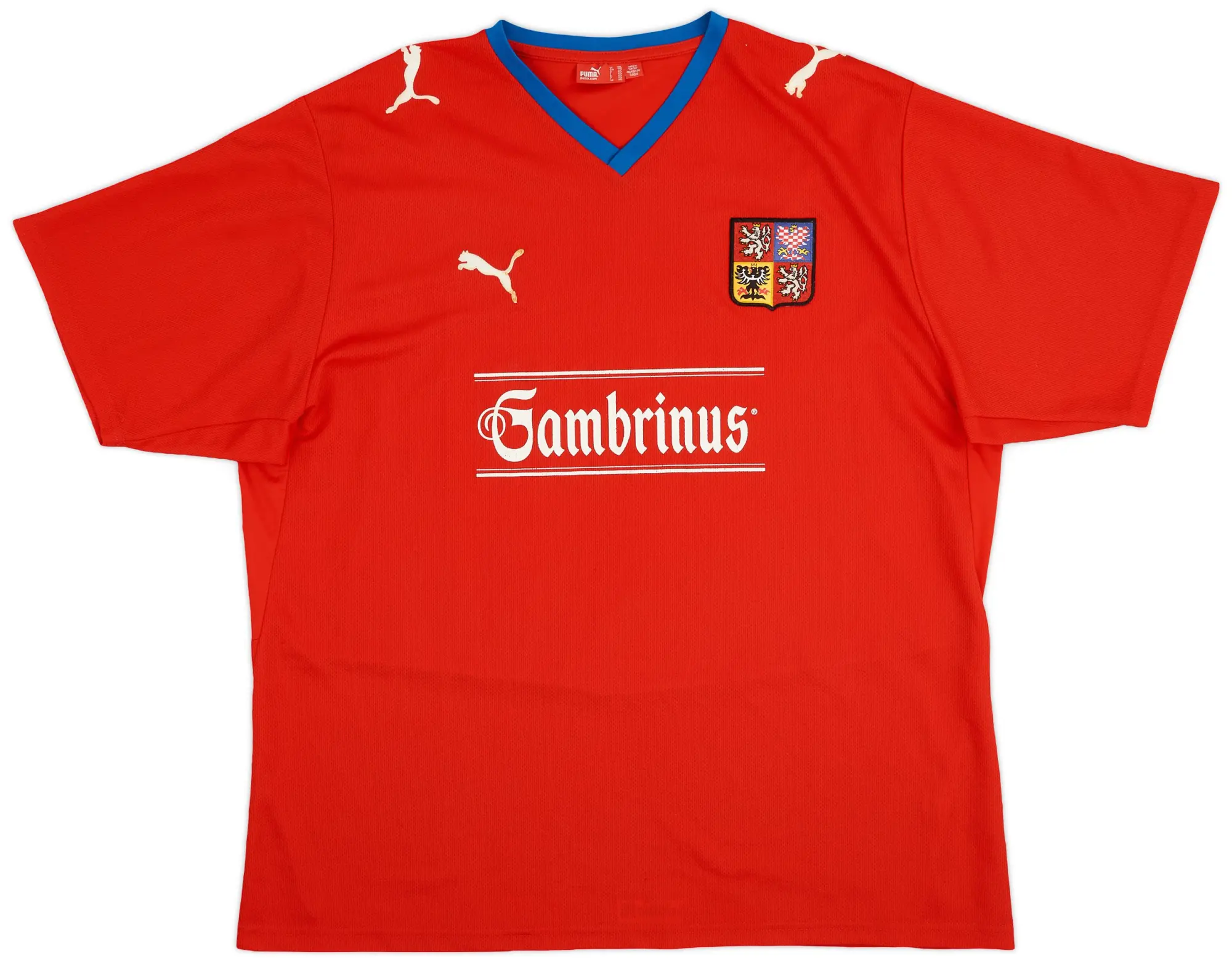 Puma 2008-09 Czech Republic Basic Home Shirt - 6/10 - (XXL)