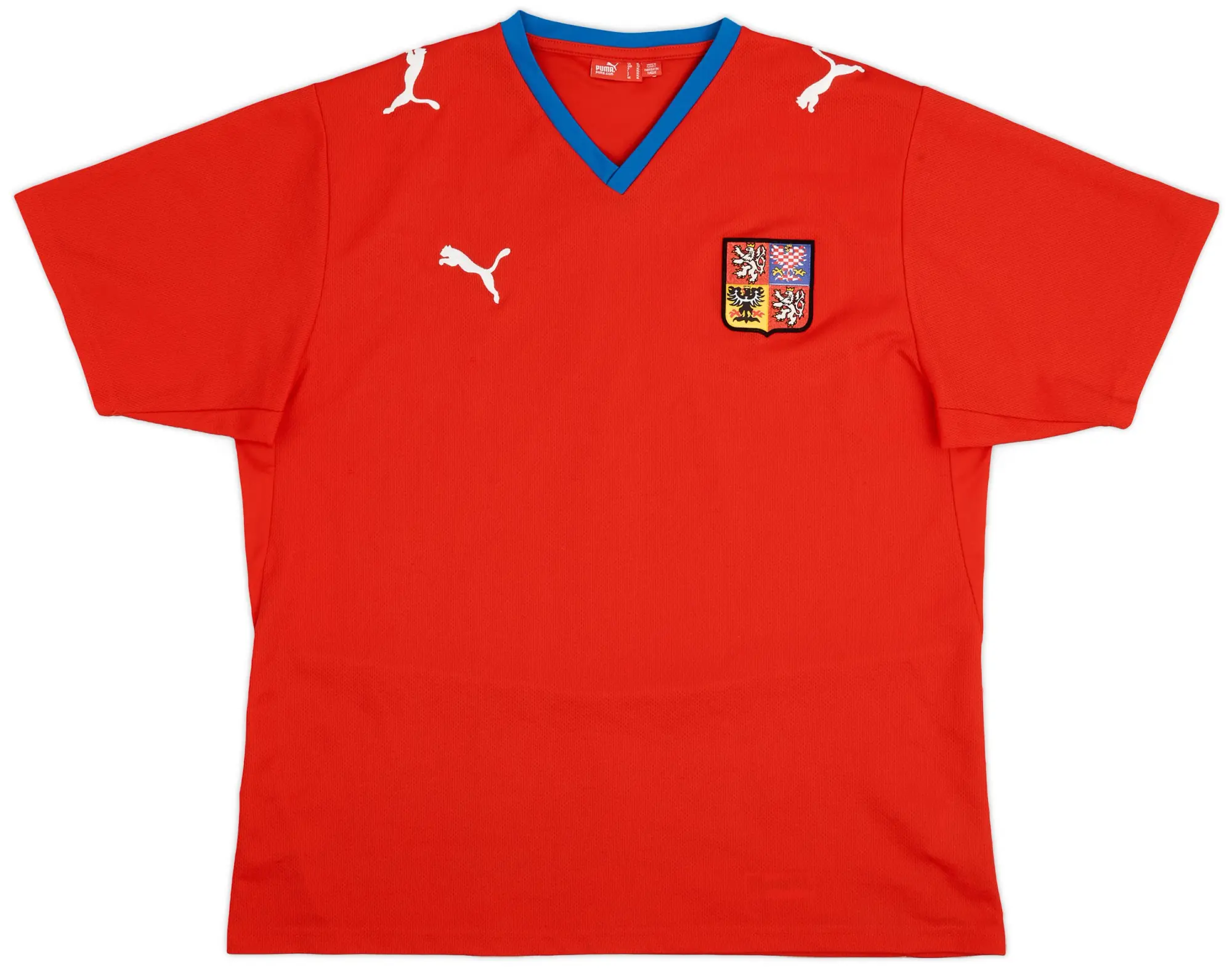 Puma 2008-09 Czech Republic Basic Home Shirt - 8/10 - (XL)