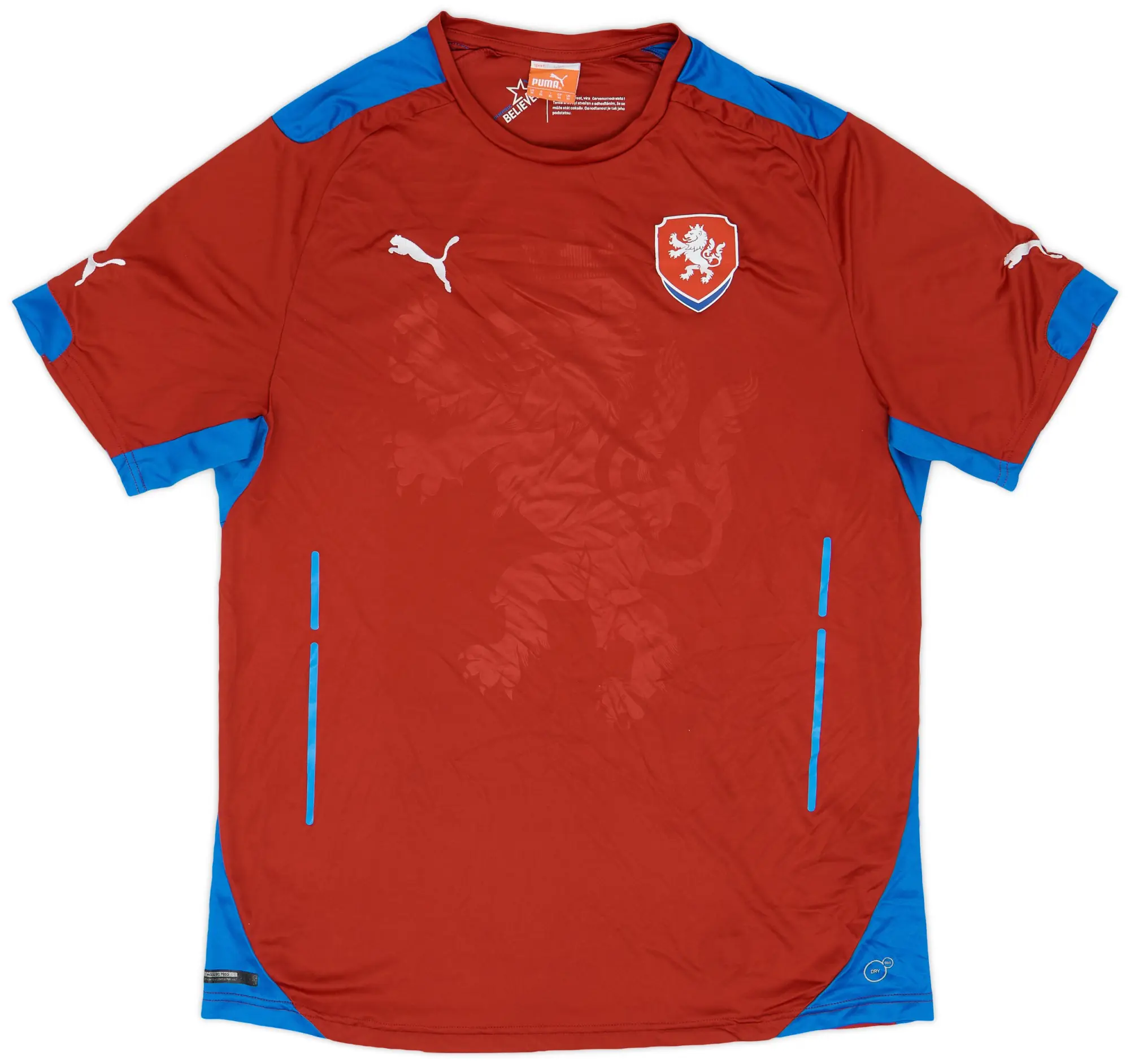 Puma 2014-15 Czech Republic Home Shirt - 8/10 - (XL)