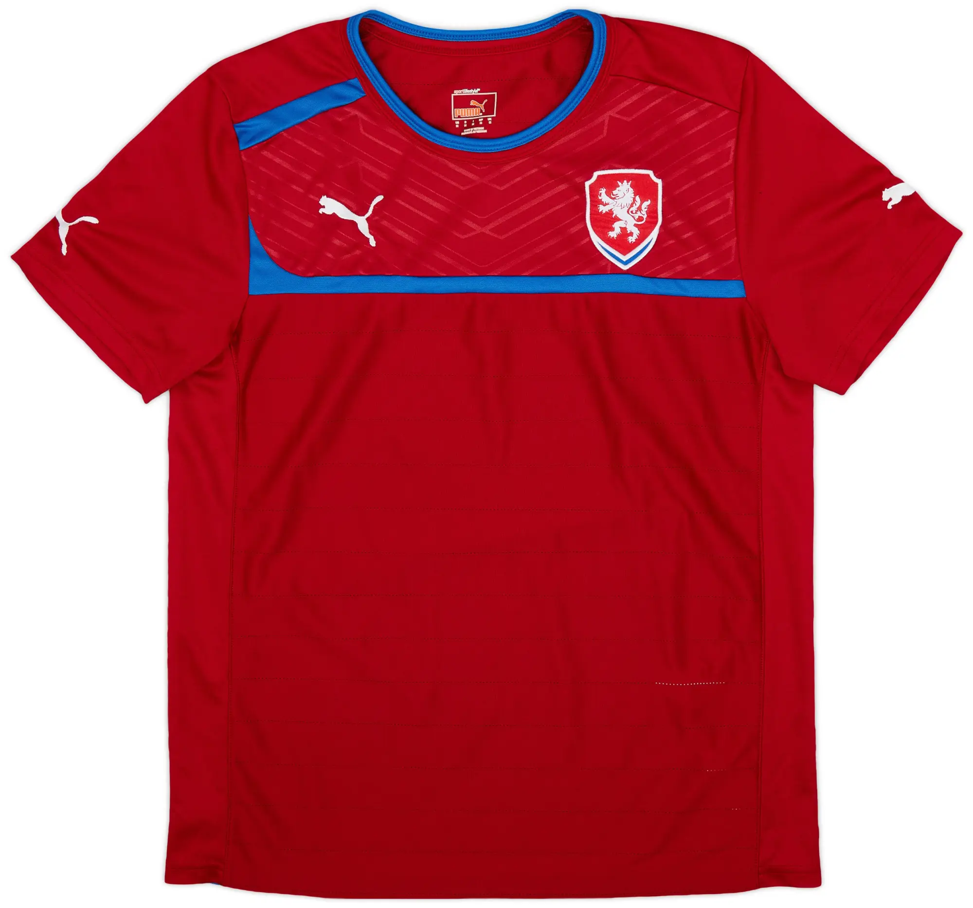 2014-16 Czech Republic Puma Training Shirt - 8/10 - (M)