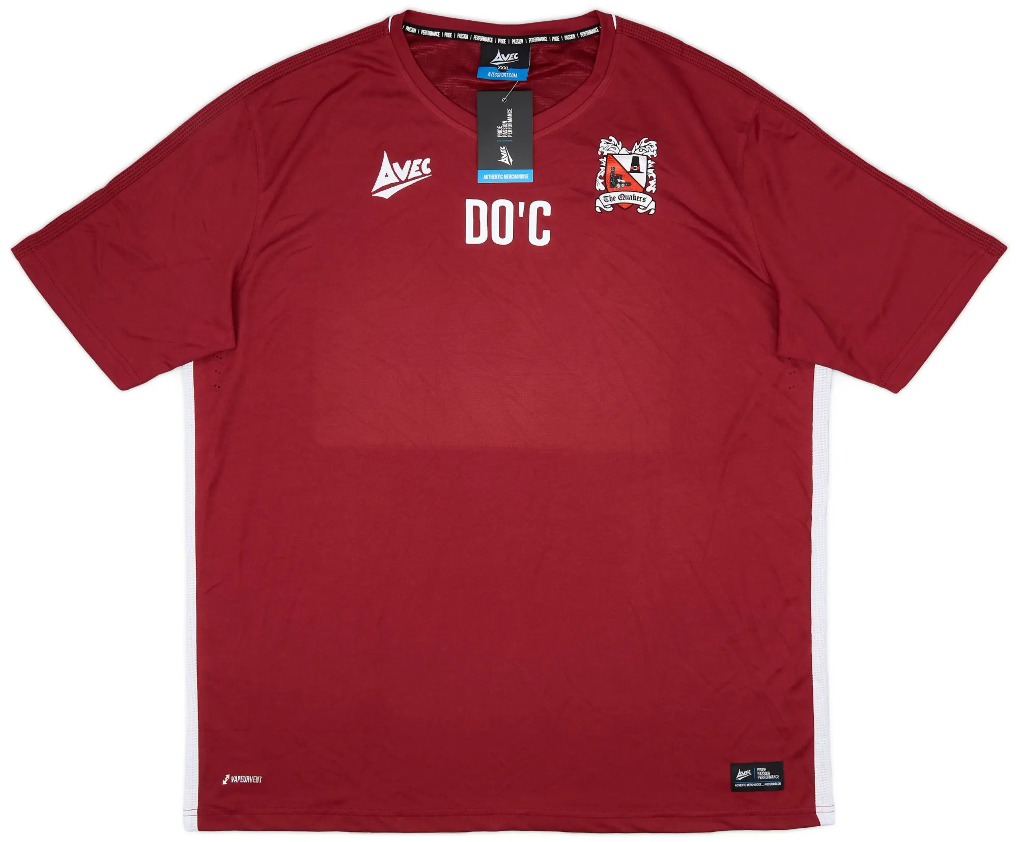 2014-15 Darlington Avec Staff Issue Training Shirt Do'c (3XL)