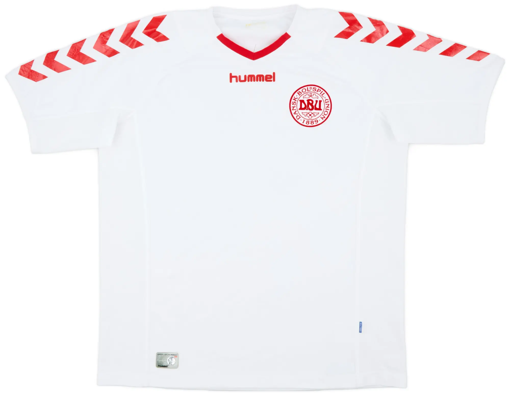 Hummel 2003-04 Denmark Away Shirt - 8/10 - (XL)