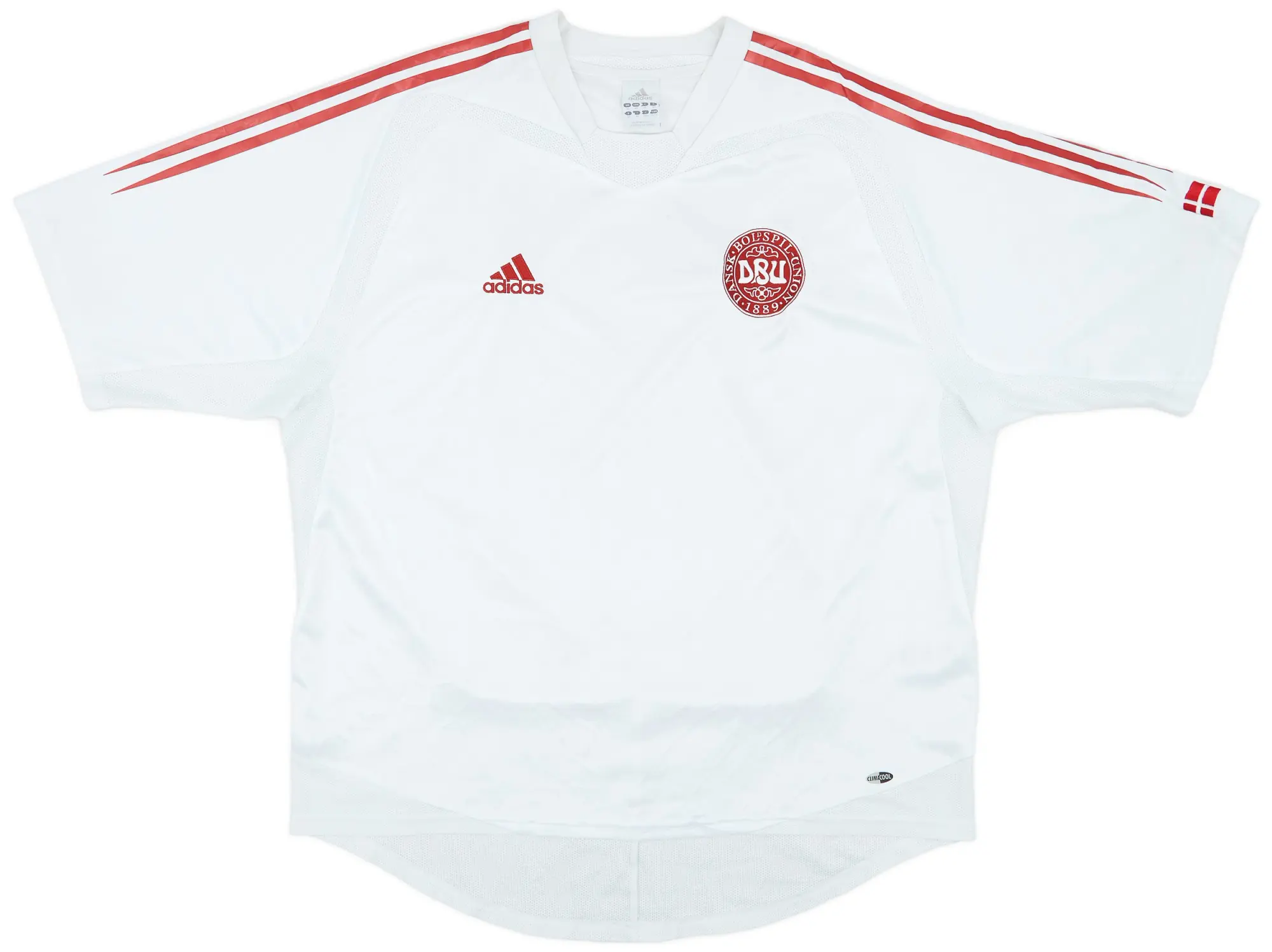 adidas 2004-06 Denmark Away Shirt - 8/10 - (XL)