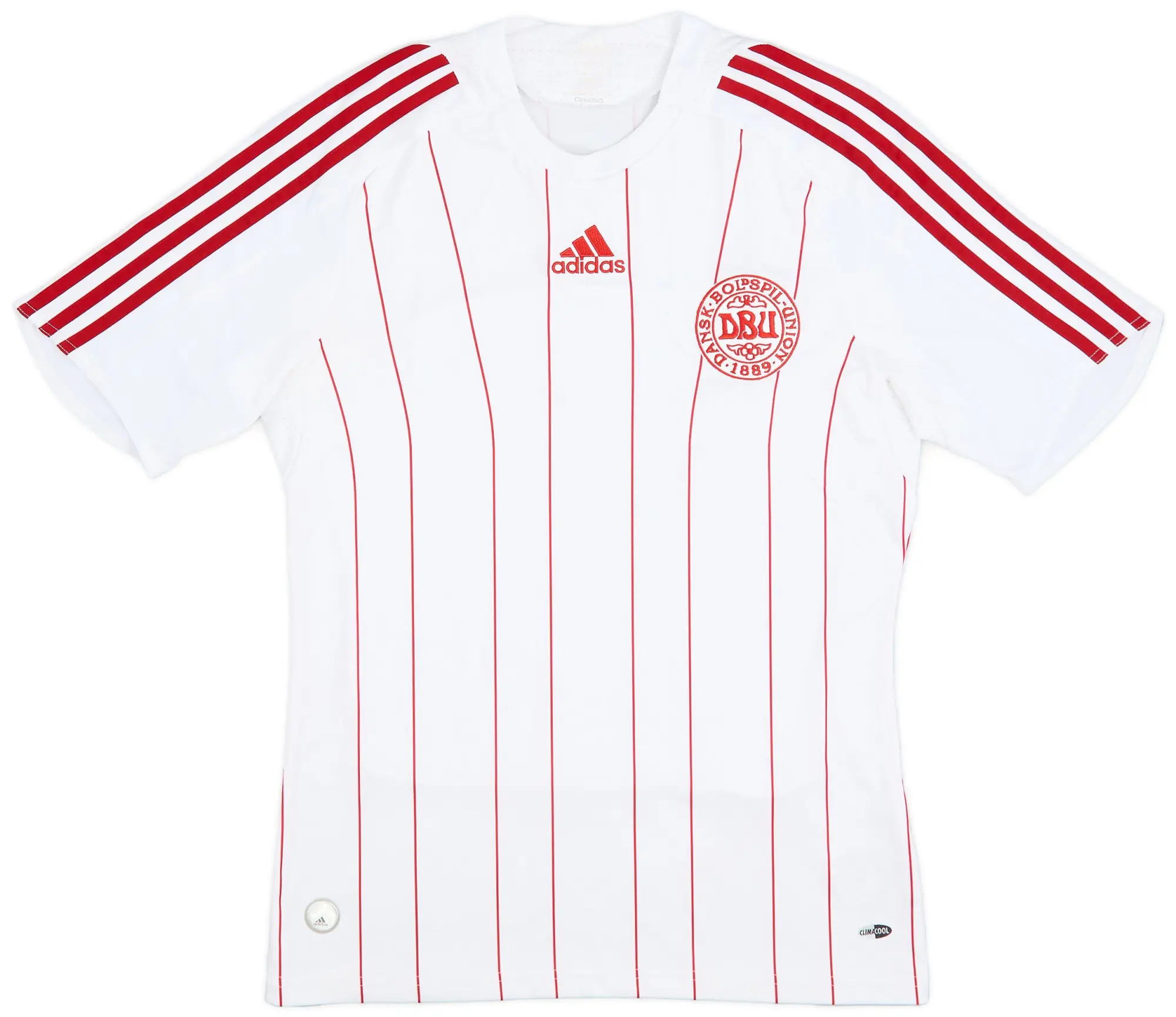 adidas 2008-10 Denmark Away Shirt - 8/10 - (S)