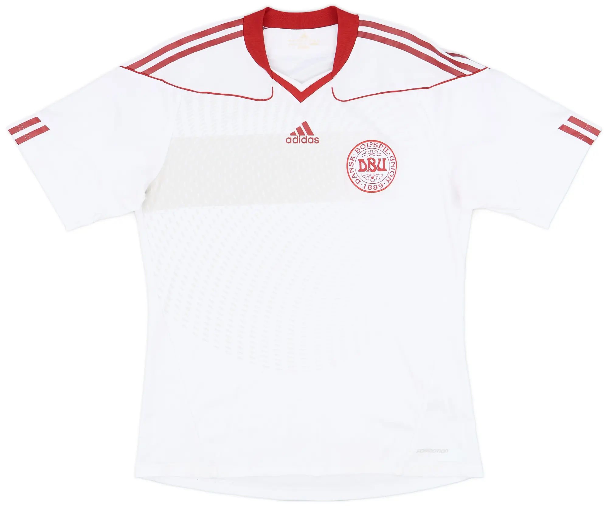 adidas 2010-11 Denmark Away Shirt - 8/10 - (L)