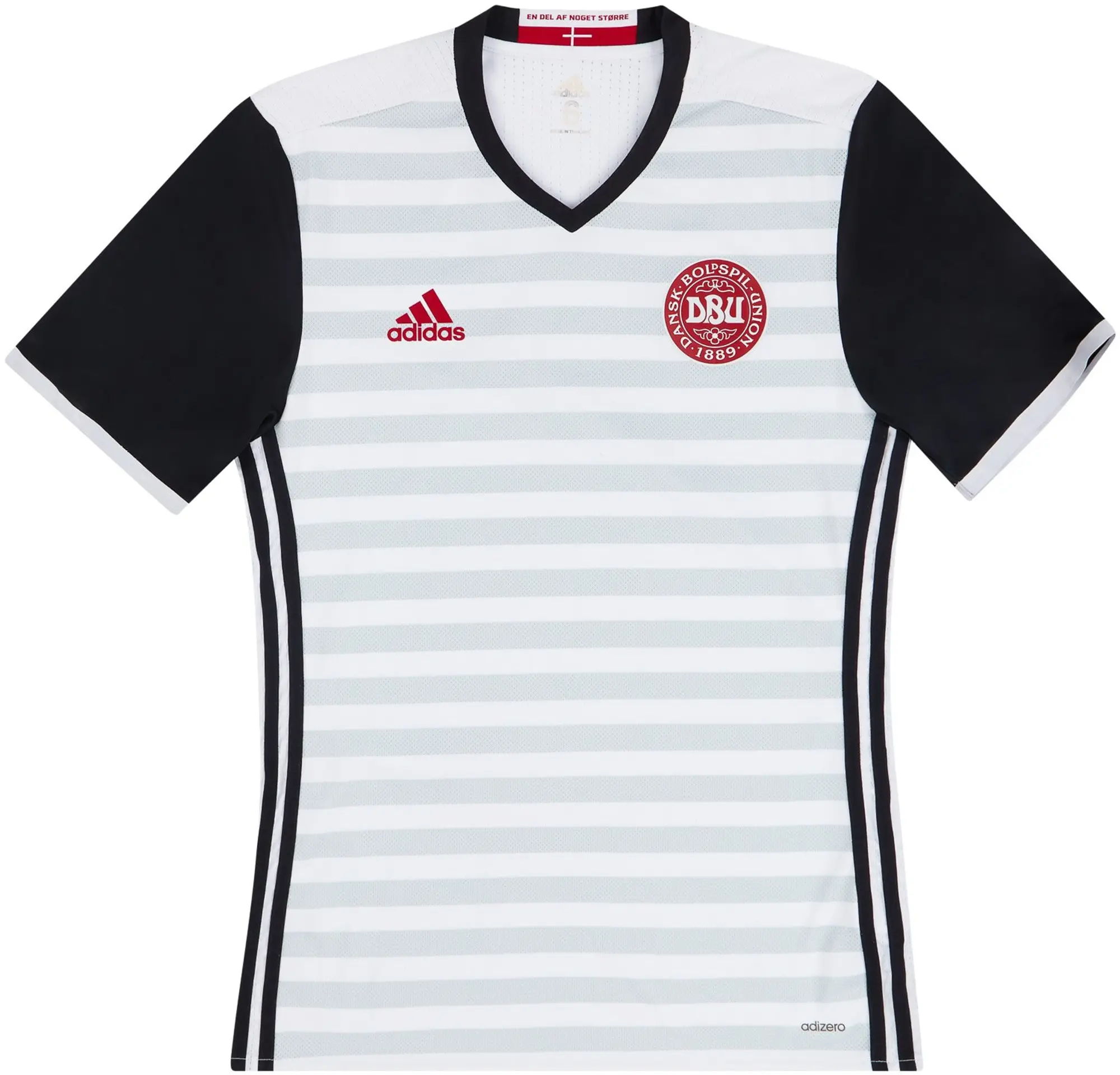 adidas 2015-16 Denmark Player Issue Away Shirt - 8/10 - (M)