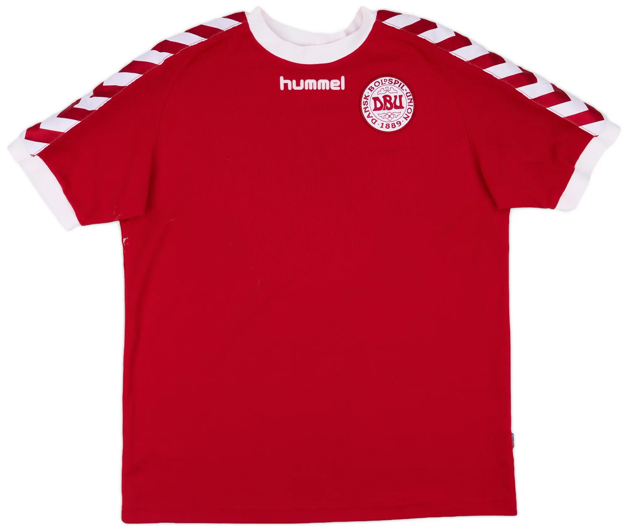 Hummel 2002-03 Denmark Home Shirt - 8/10 - (L)