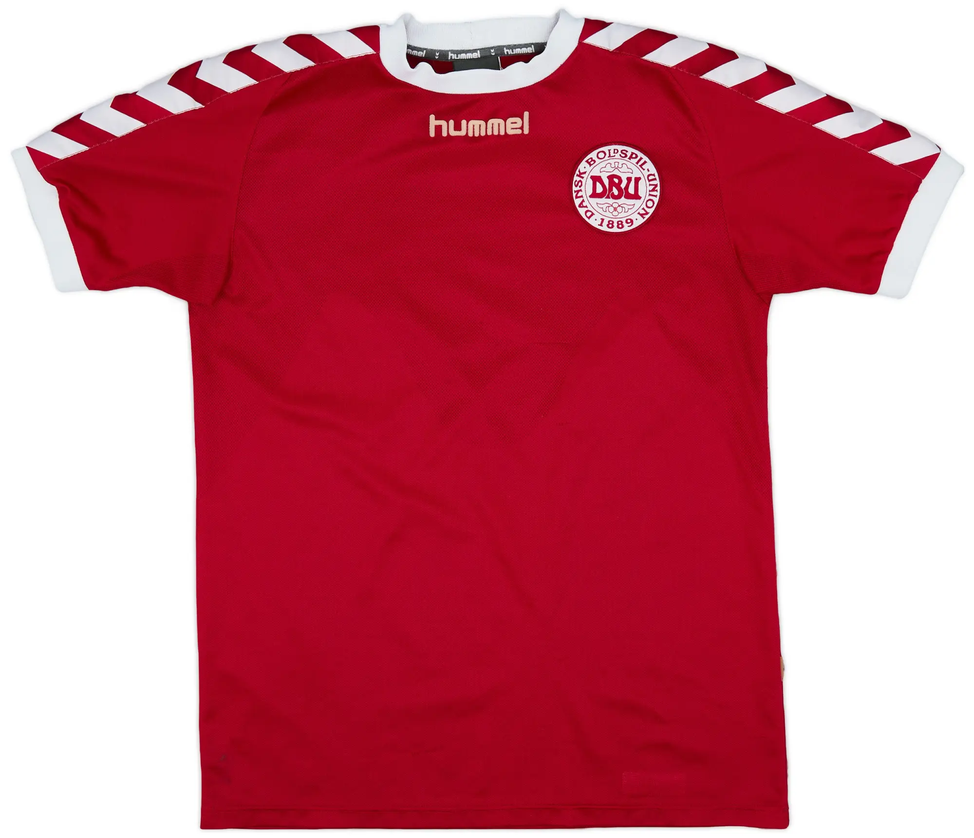 Hummel 2002-03 Denmark Home Shirt - 7/10 - (M)