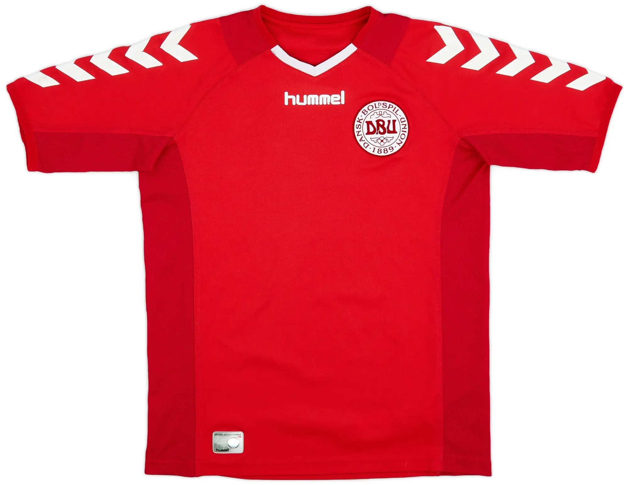 Hummel 2003-04 Denmark Home Shirt - 6/10 - (M)