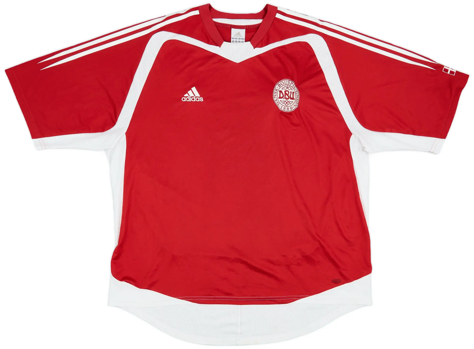 adidas 2004-05 Denmark Home Shirt - 8/10 - (XXL)