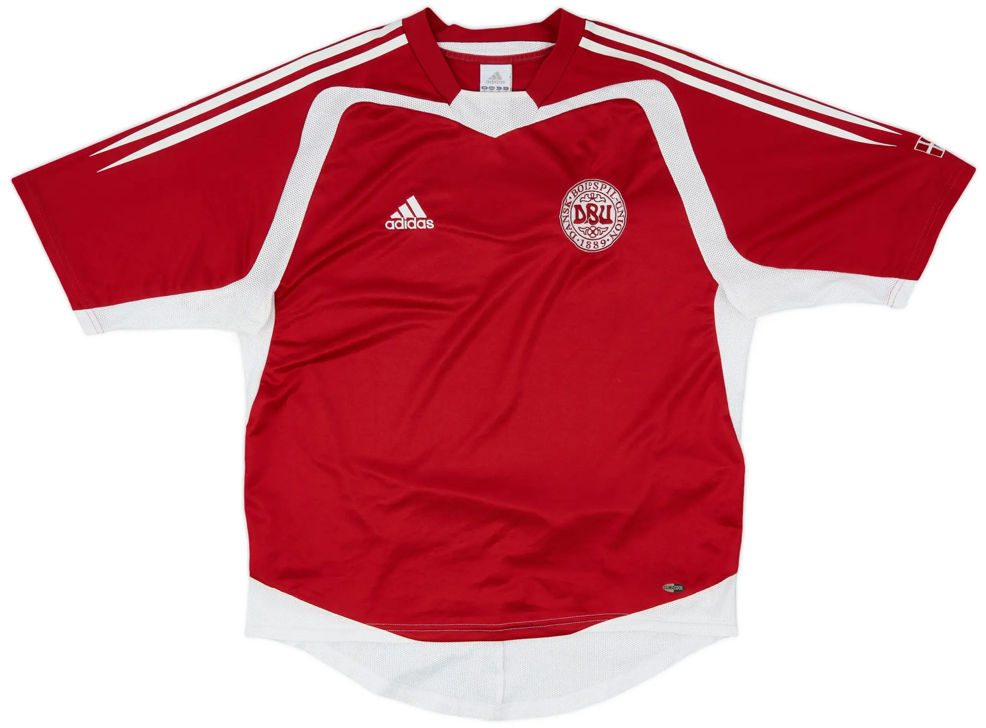 adidas 2004-05 Denmark Home Shirt - 8/10 - (M)