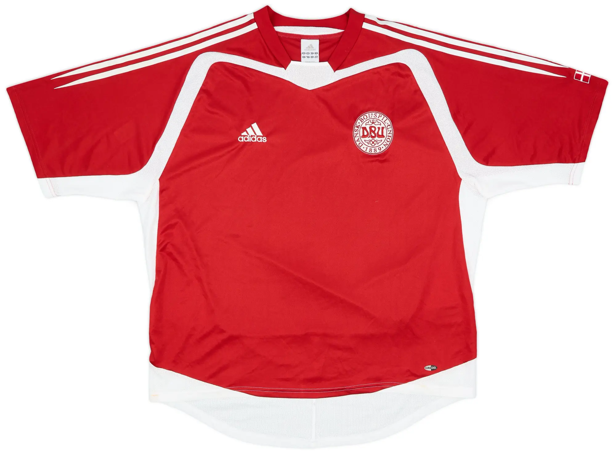 adidas 2004-05 Denmark Home Shirt - 9/10 - (XL)