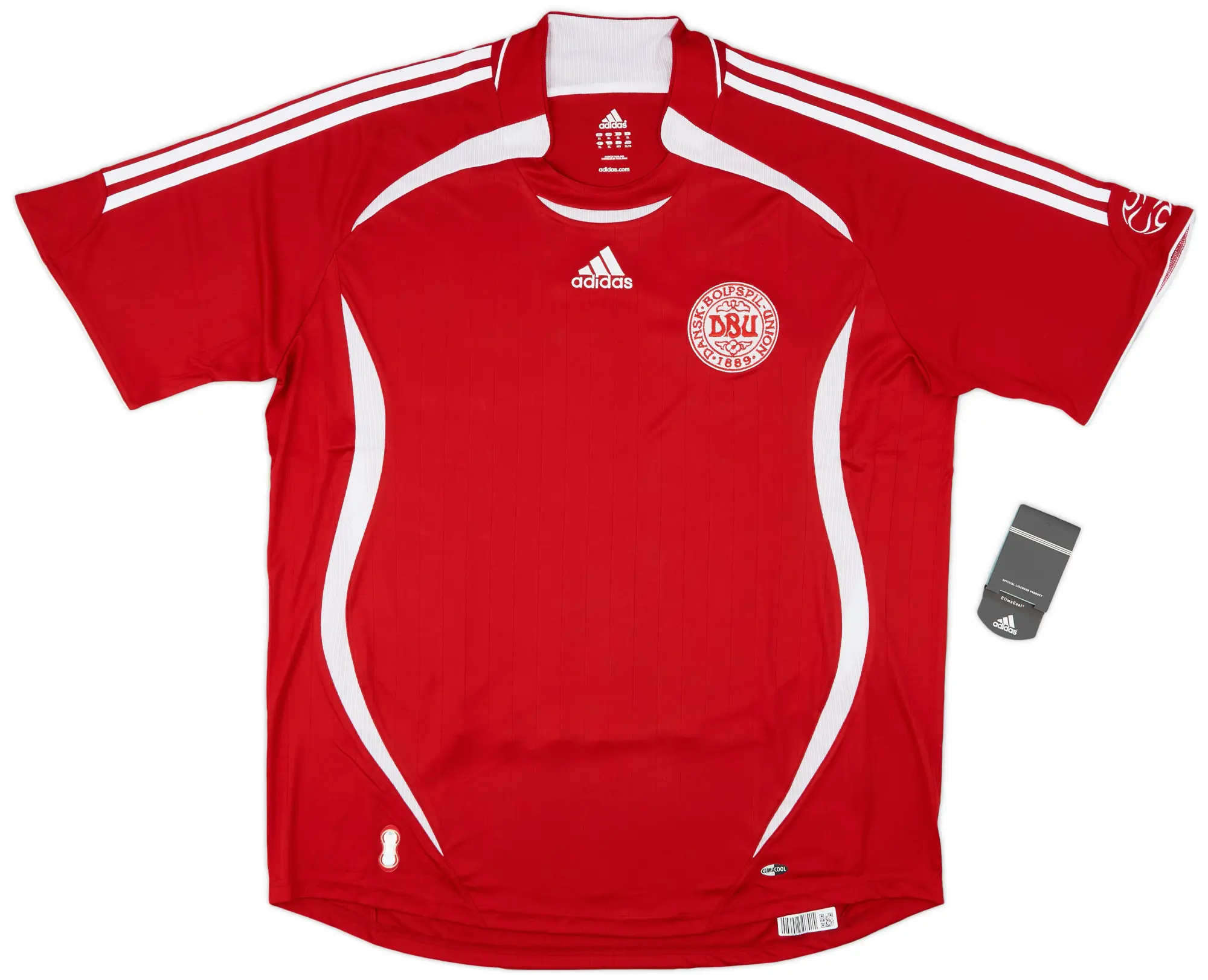 adidas 2006-08 Denmark Home Shirt (XL)