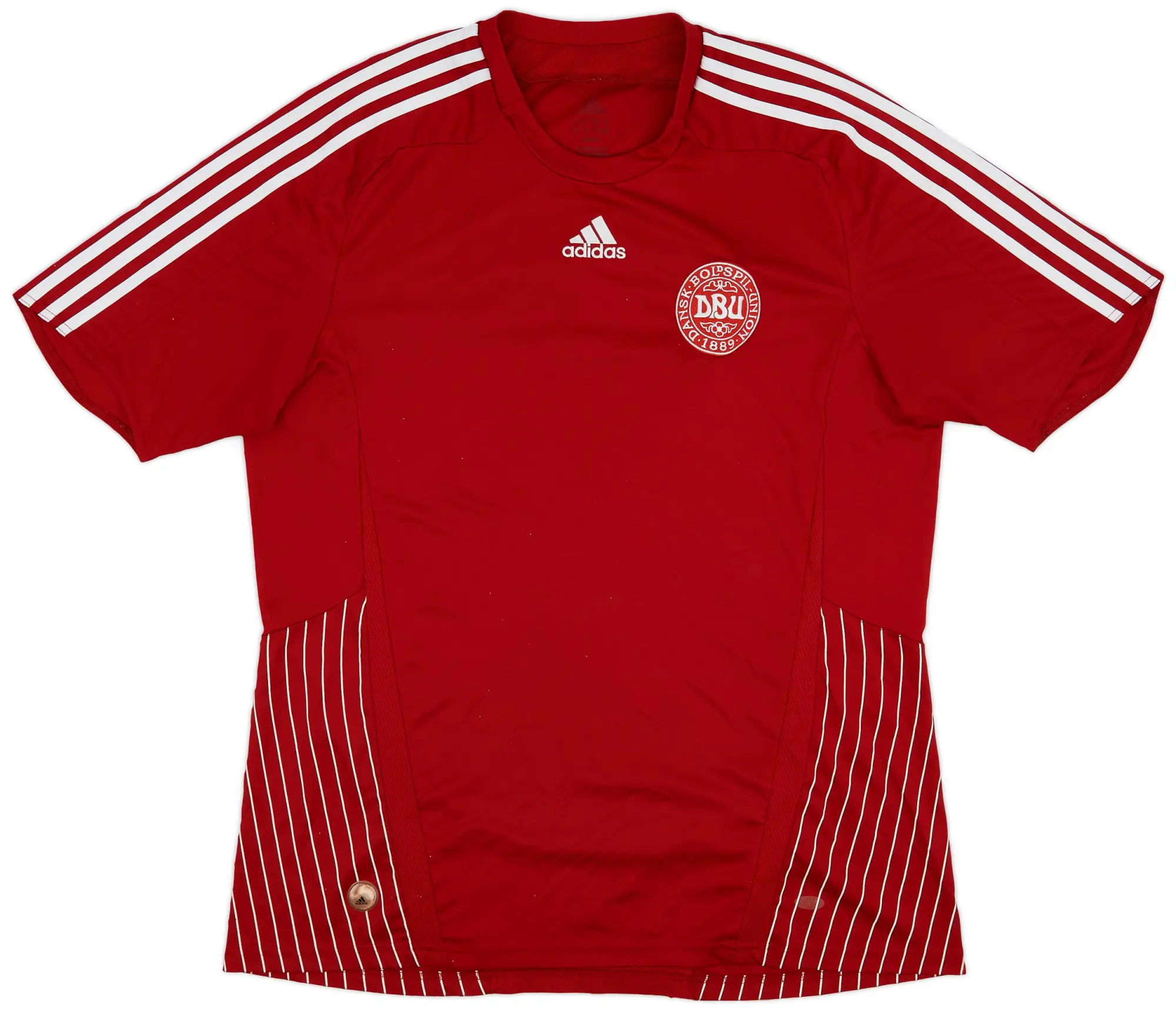 adidas 2007-10 Denmark Home Shirt - 7/10 - (XL)