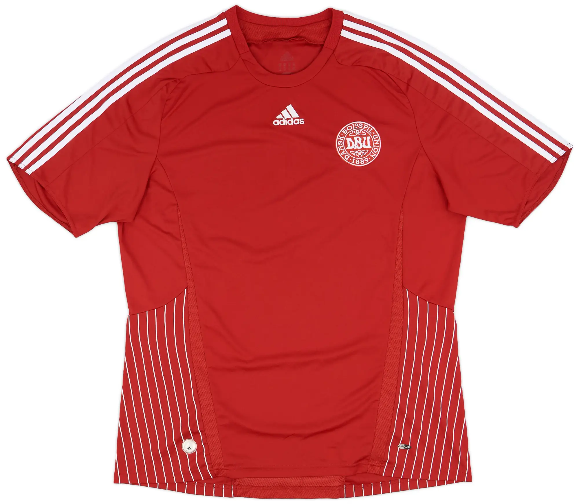 adidas 2007-10 Denmark Home Shirt - 9/10 - (XL)