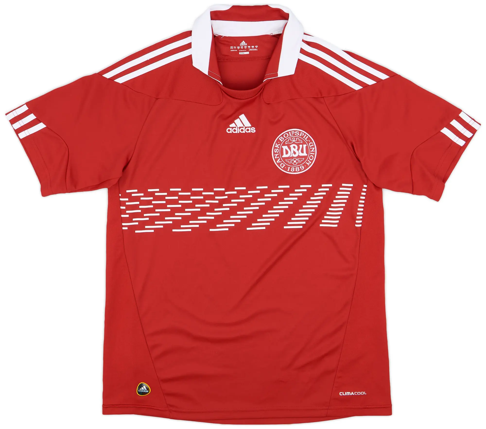 adidas 2010-11 Denmark Home Shirt - 9/10 - (XL.Boys)