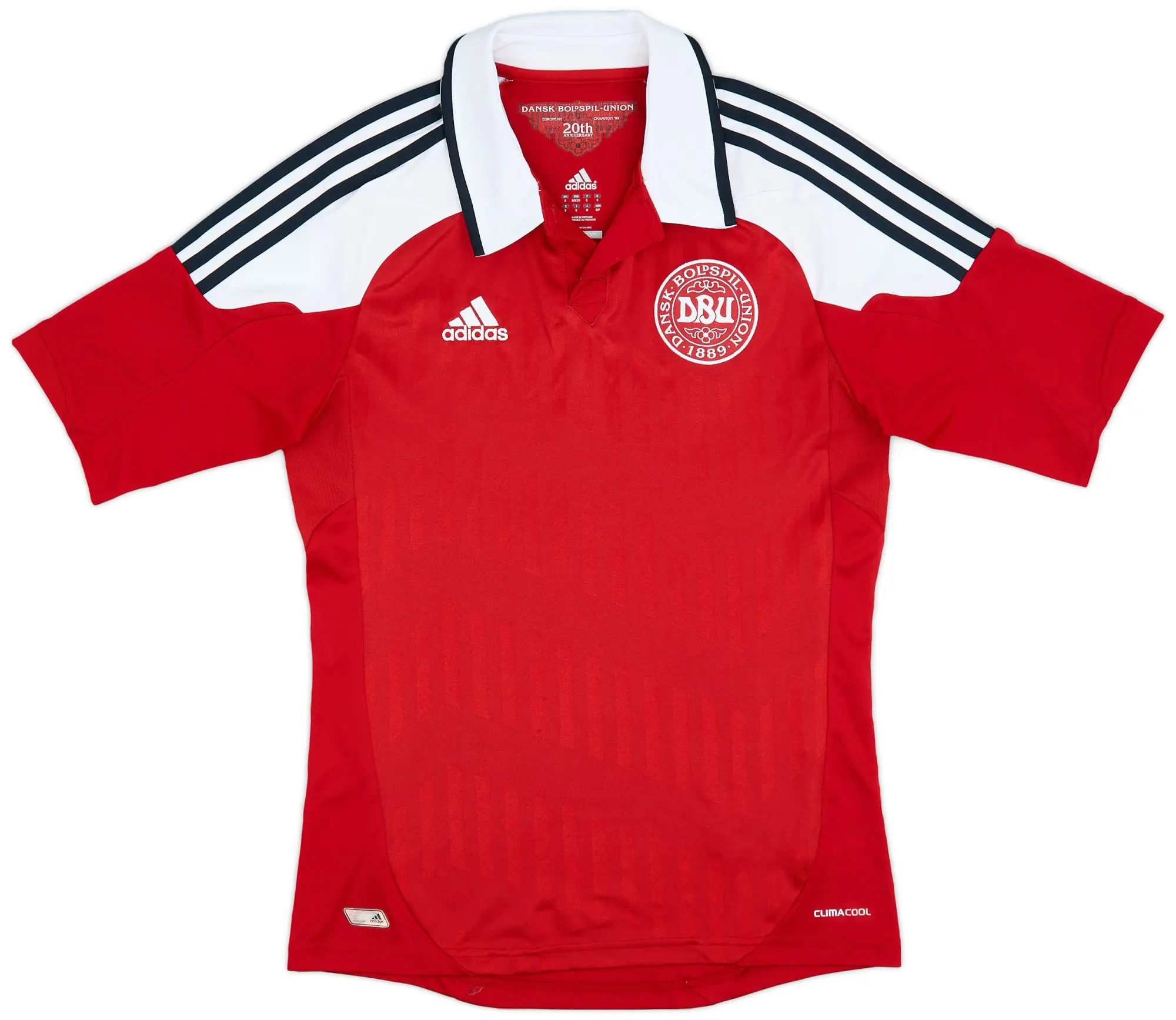 adidas 2012-13 Denmark Home Shirt - 9/10 - (S)