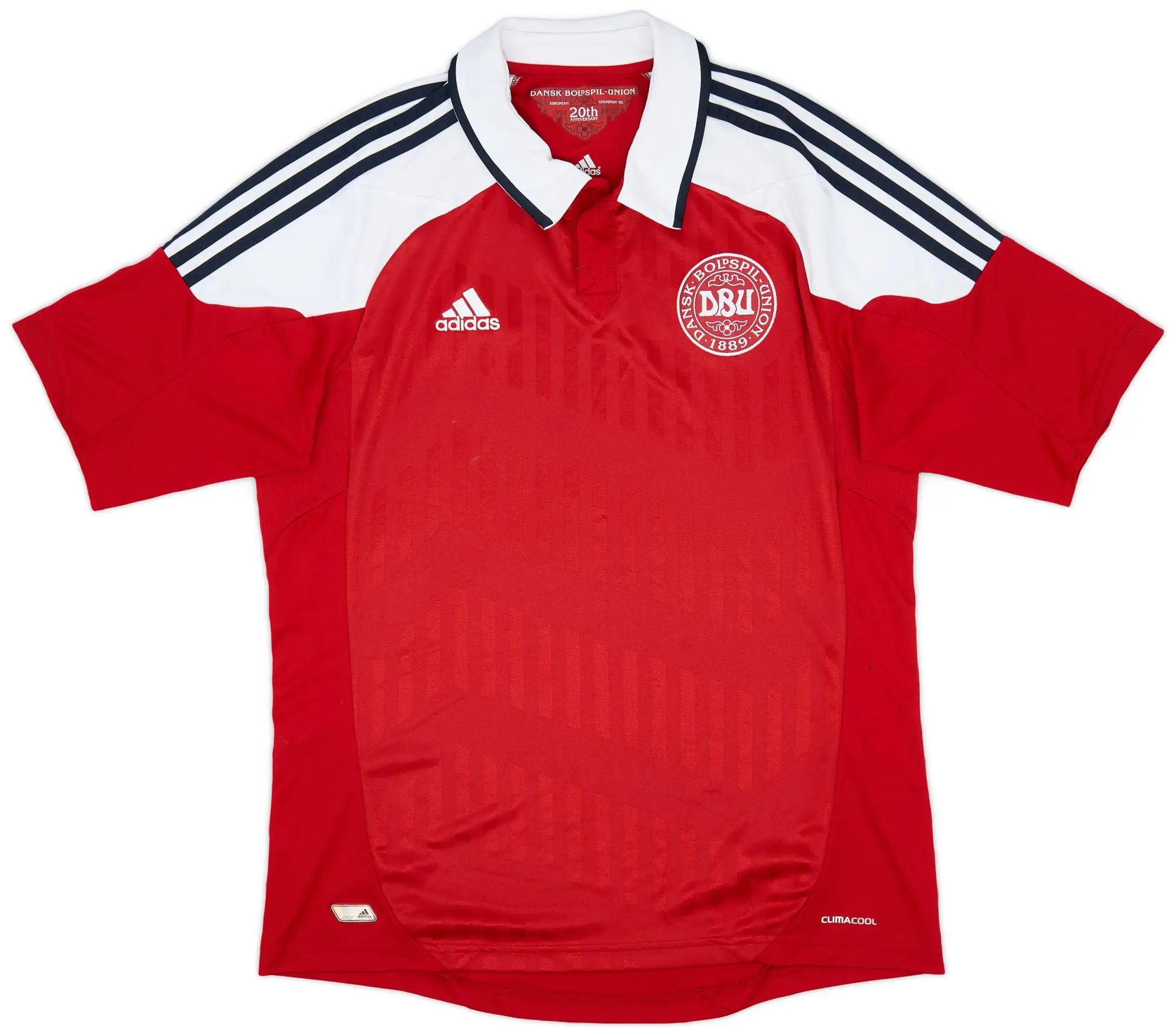 adidas 2012-13 Denmark Home Shirt - 6/10 - (L)