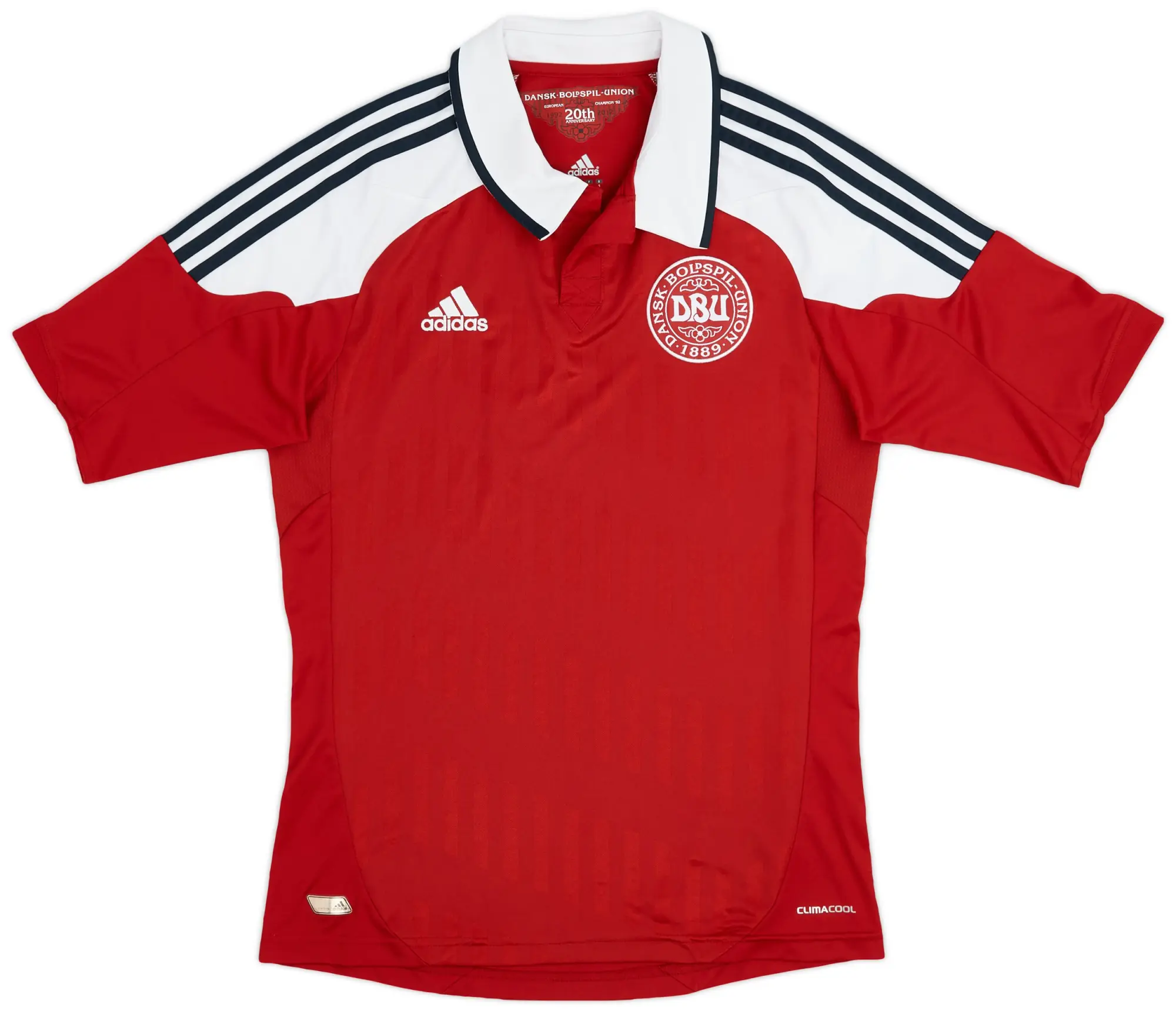 adidas 2012-13 Denmark Home Shirt - 9/10 - (S)